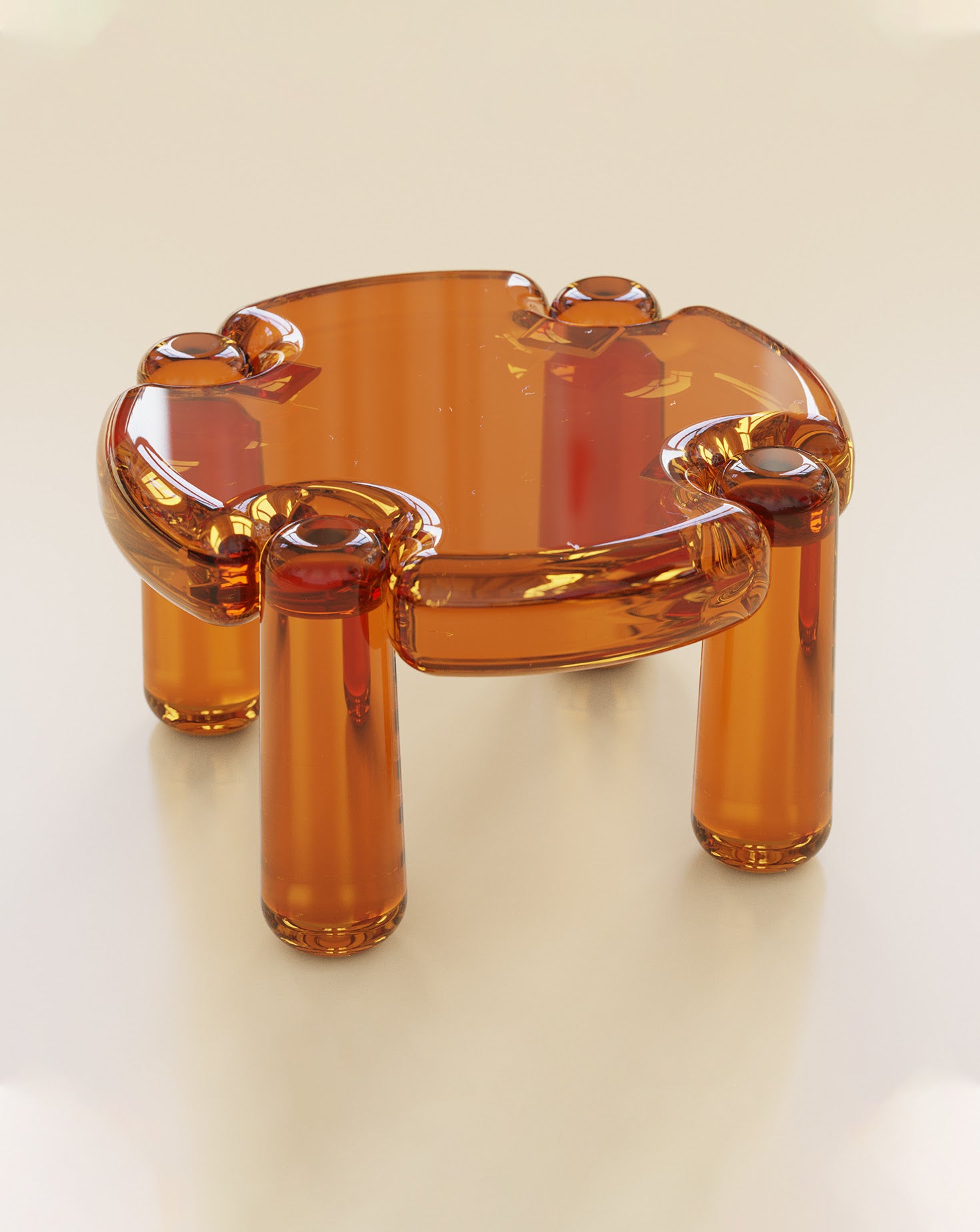 Candy Acrylic Resin Round Table