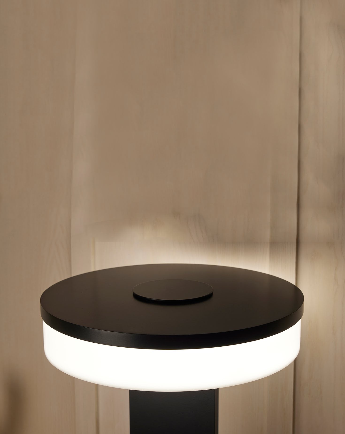 Capri Brass and Acrylic Table Lamp