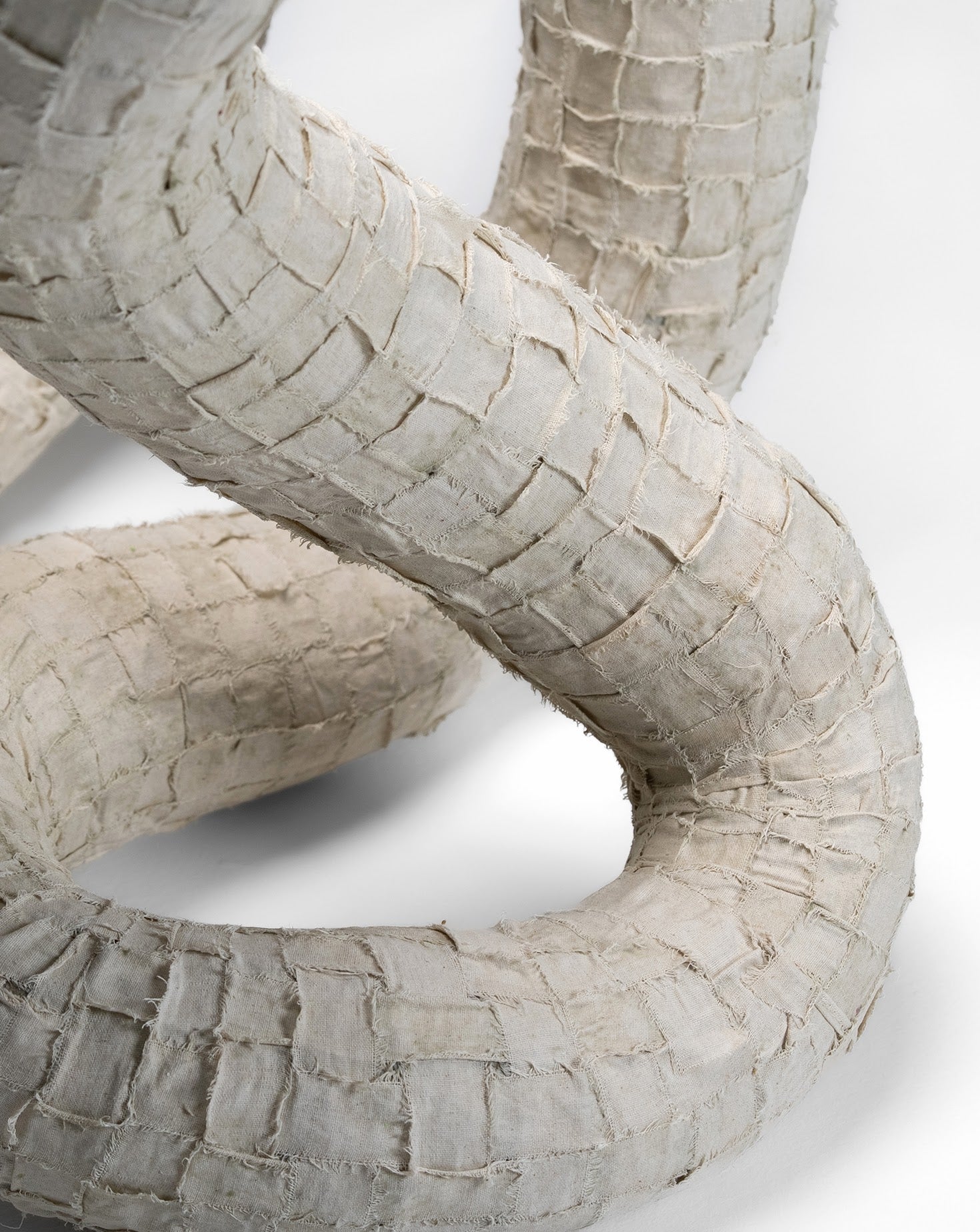 Fabric on Papier-mâché Sculpture 02
