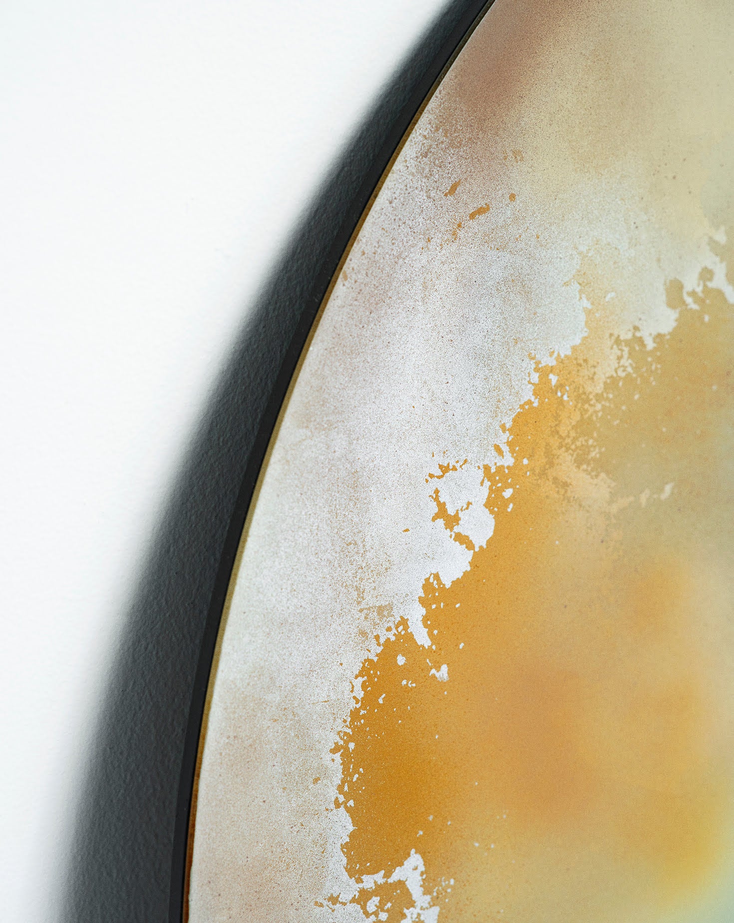 Golden Mirage Beige and Gold Mirror