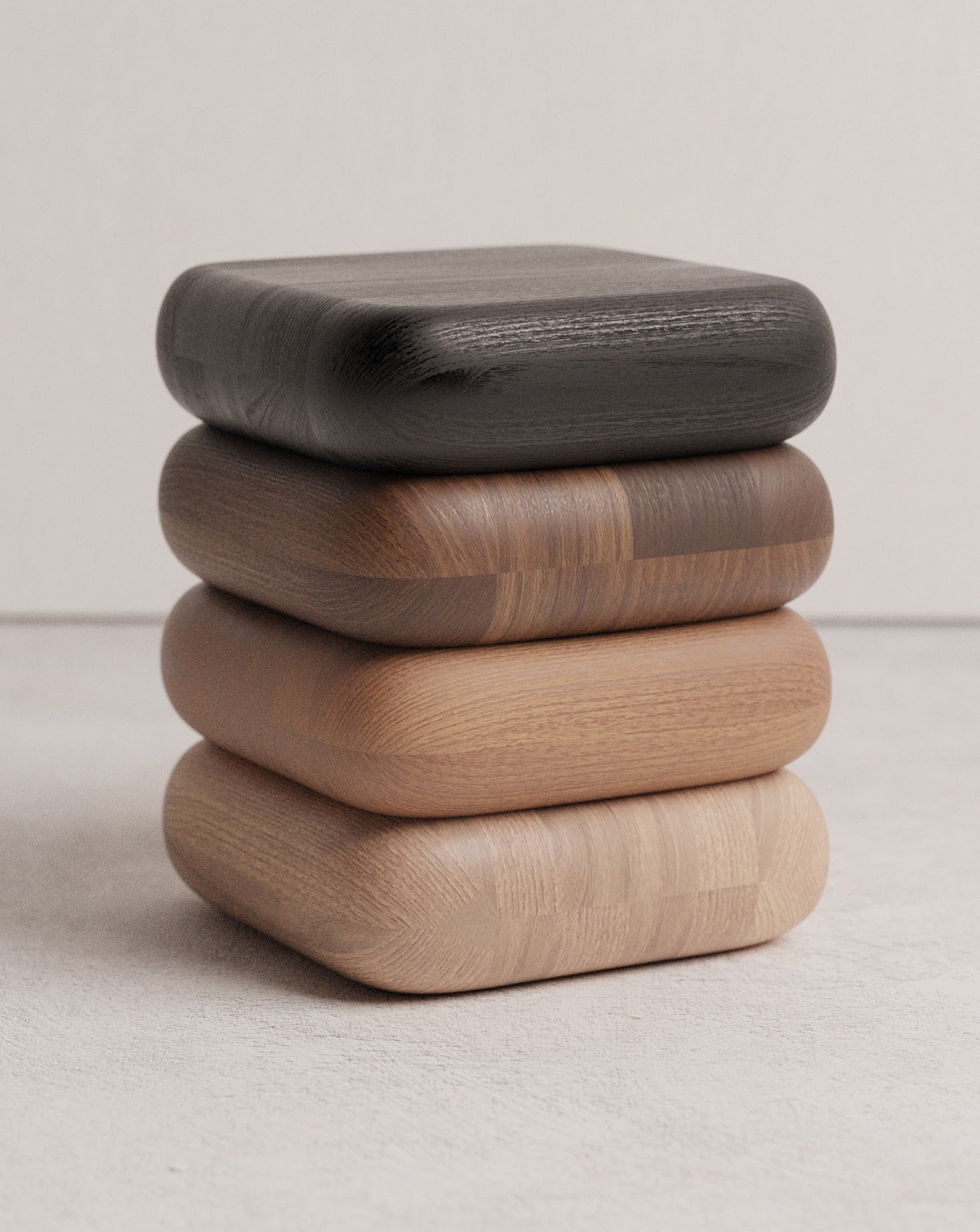 Gradient 02 Wood Side Table