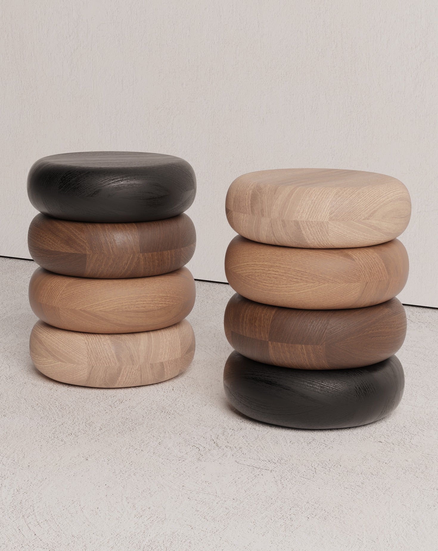 Gradient 03 Wood Side Table