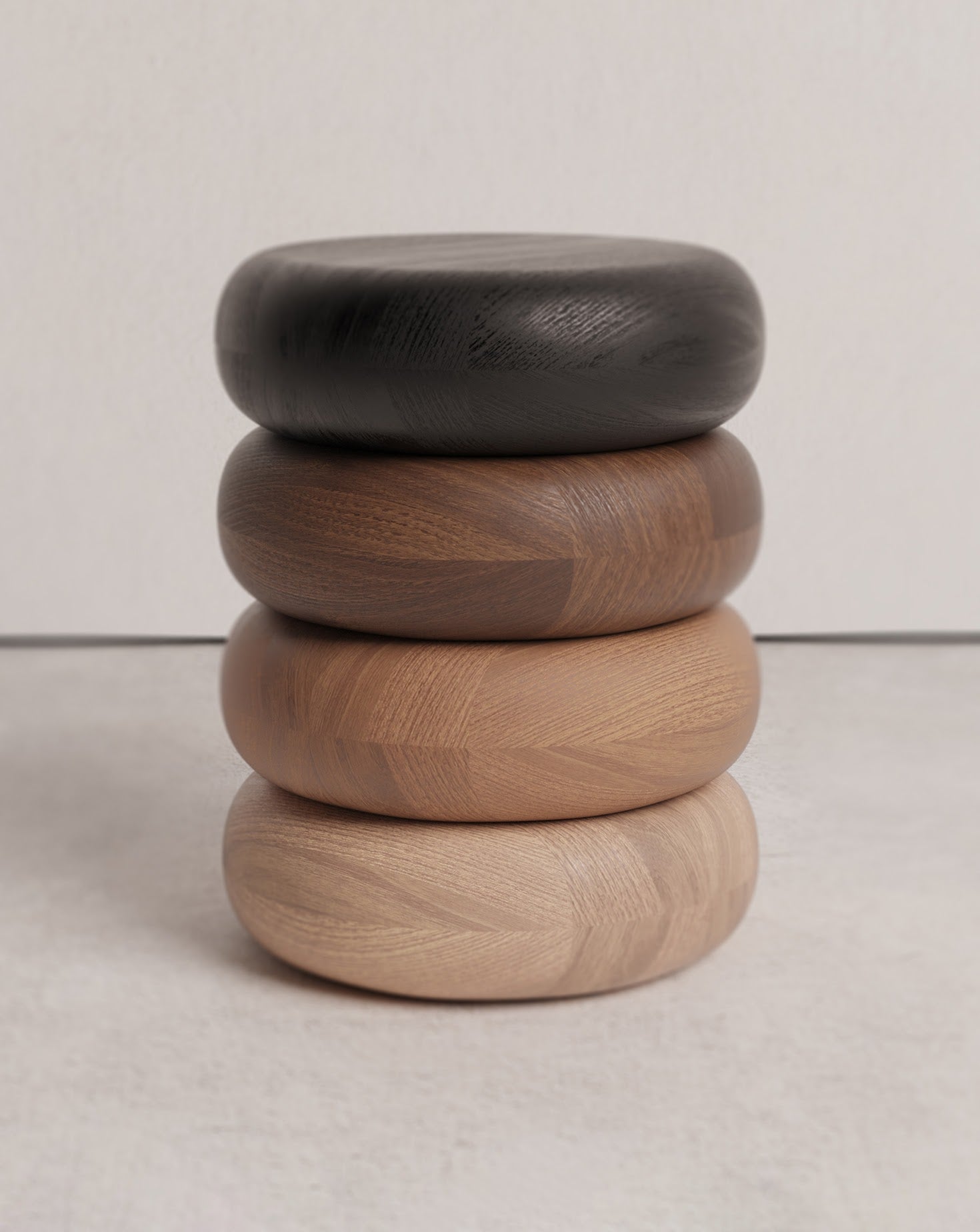 Gradient 03 Wood Side Table