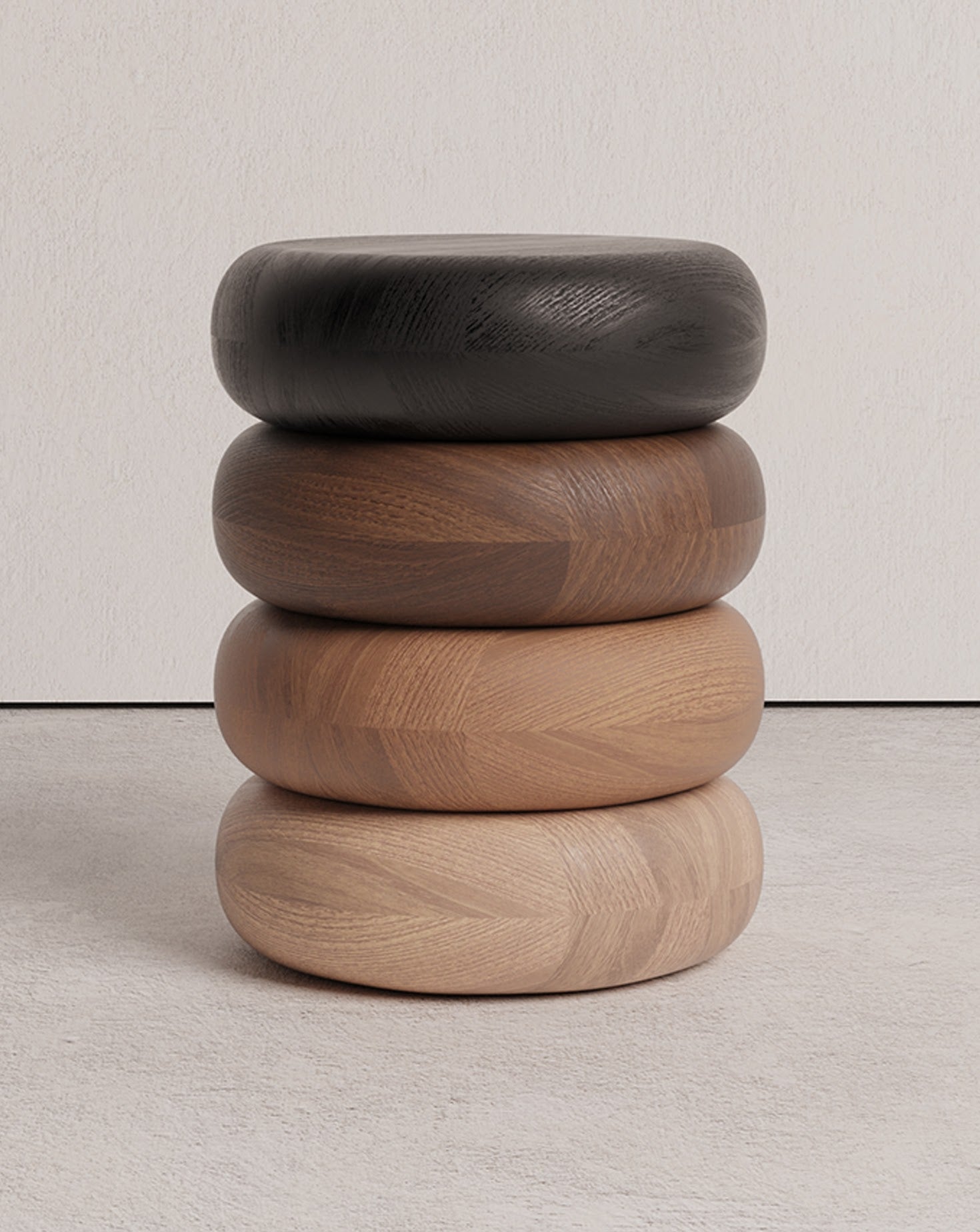 Gradient 03 Wood Side Table