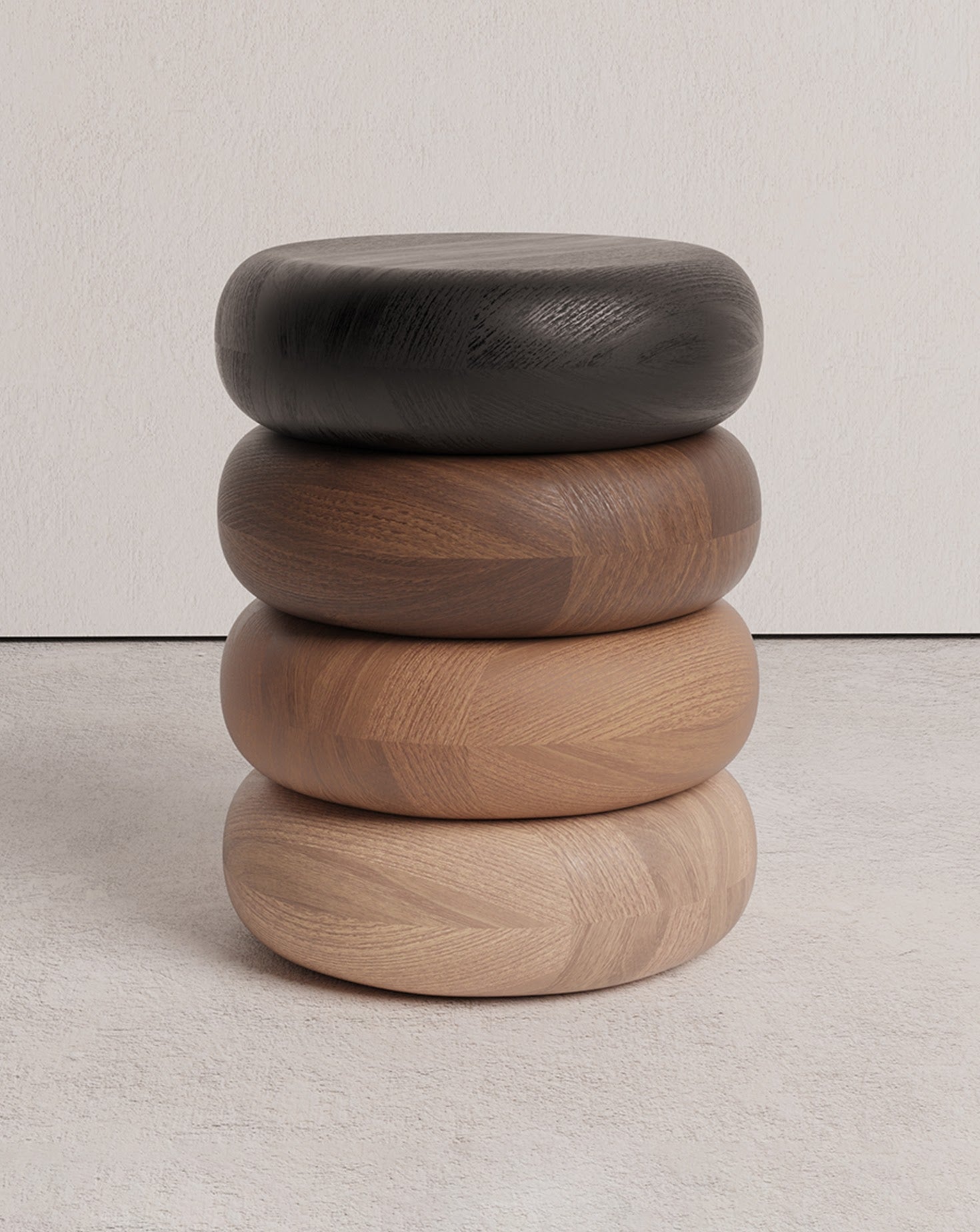 Gradient 03 Wood Side Table