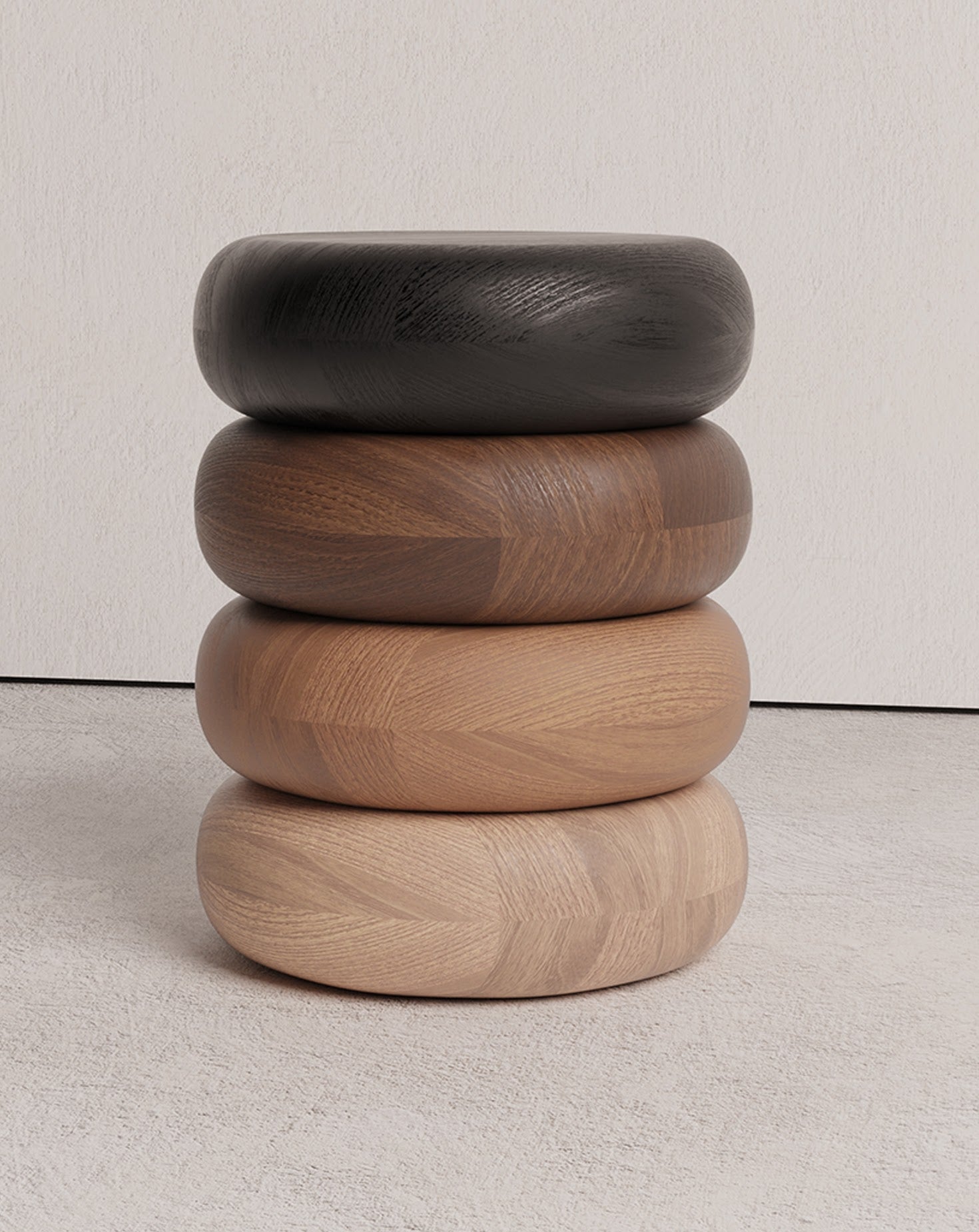 Gradient 03 Wood Side Table
