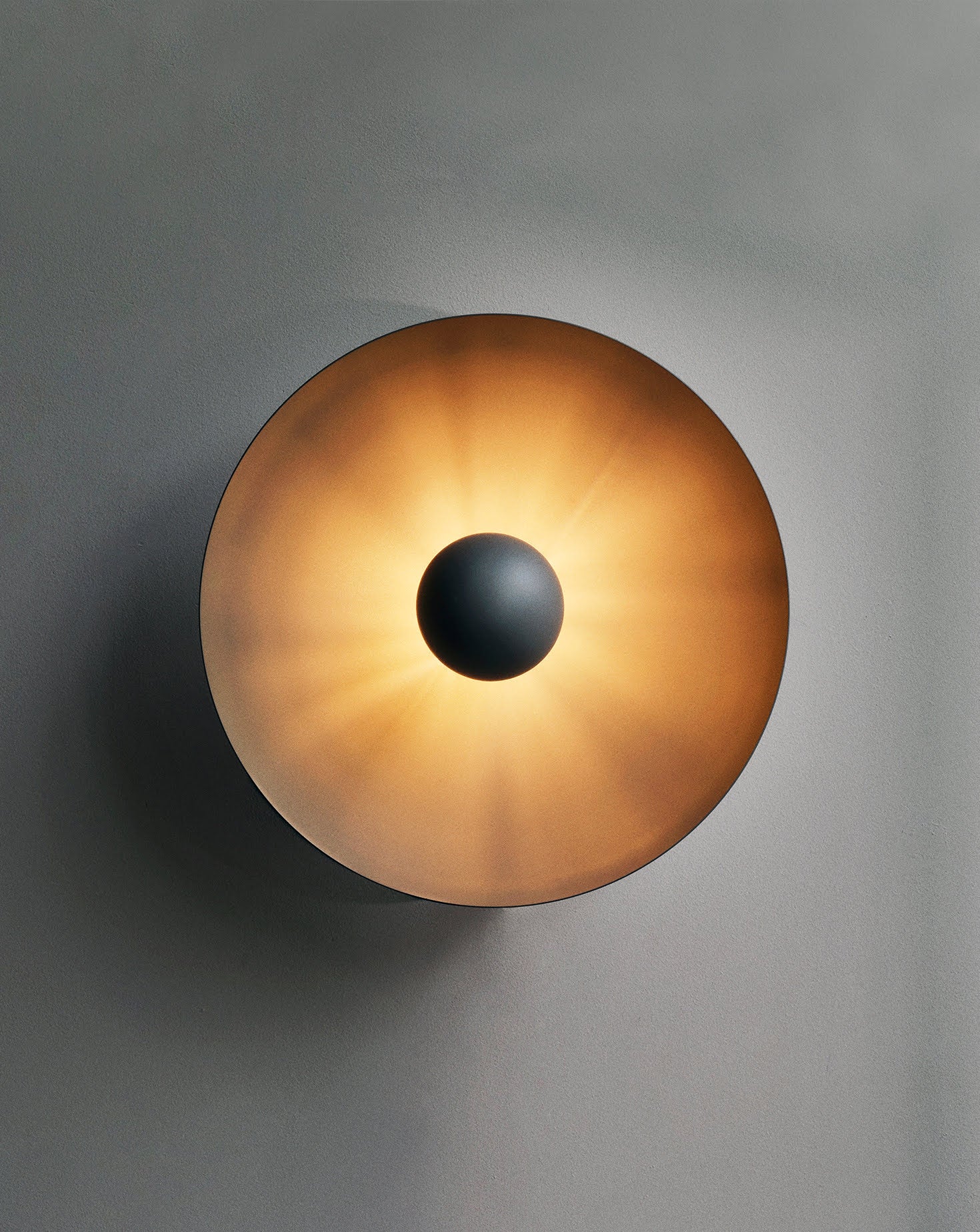 Moon Light Aluminium Wall Light