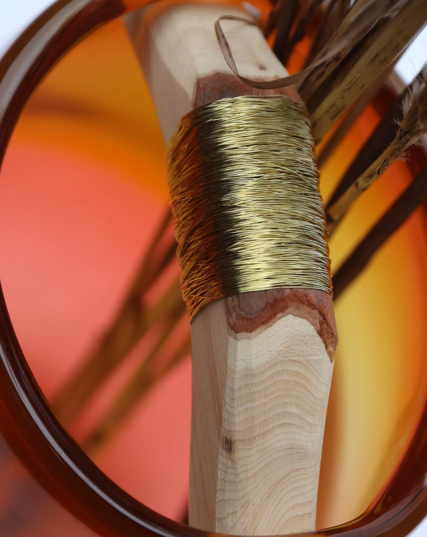 HEIKI Aurora Dual Color Glass Vessel