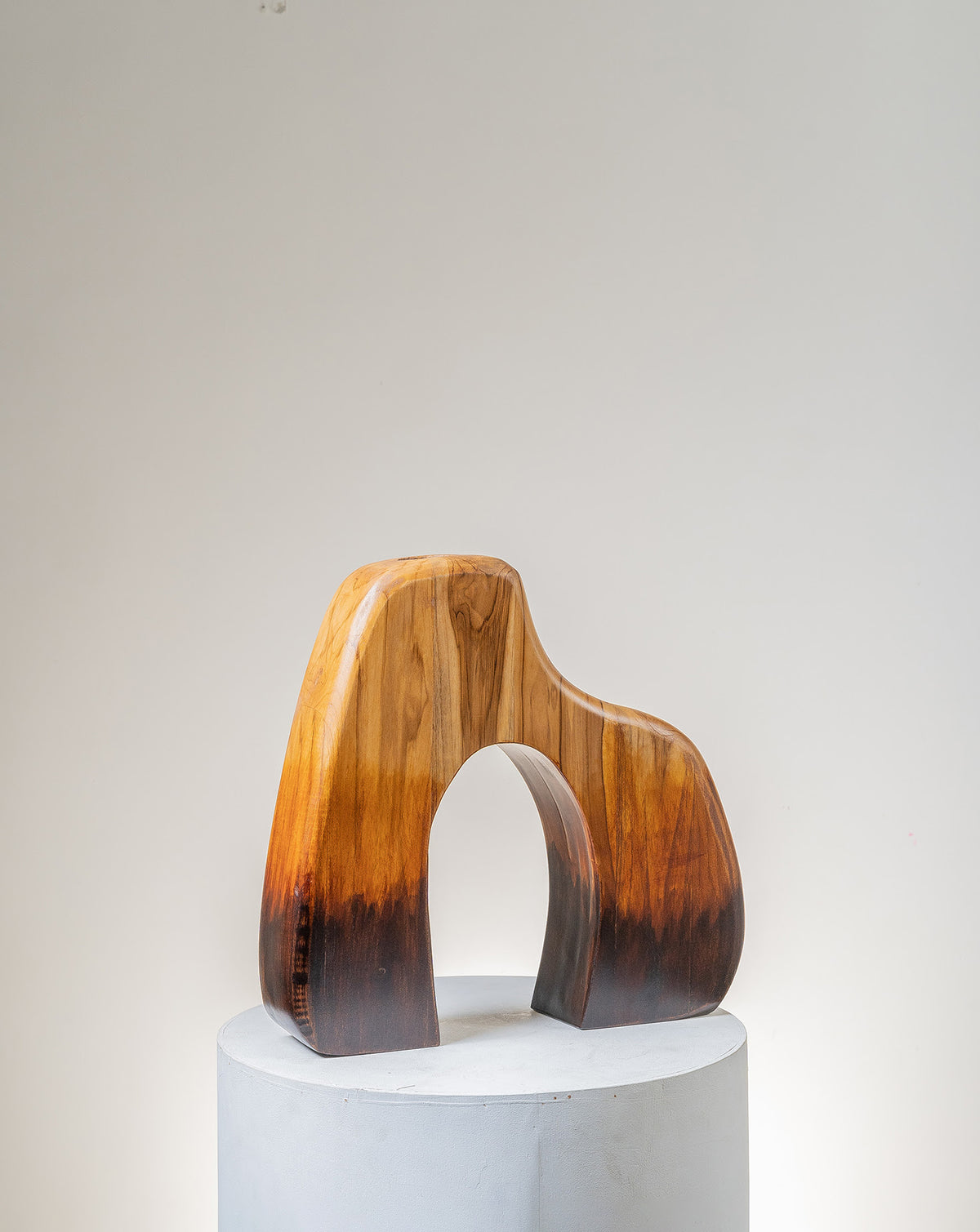 IDIKA 02 Teak Wood Sculptural Vase