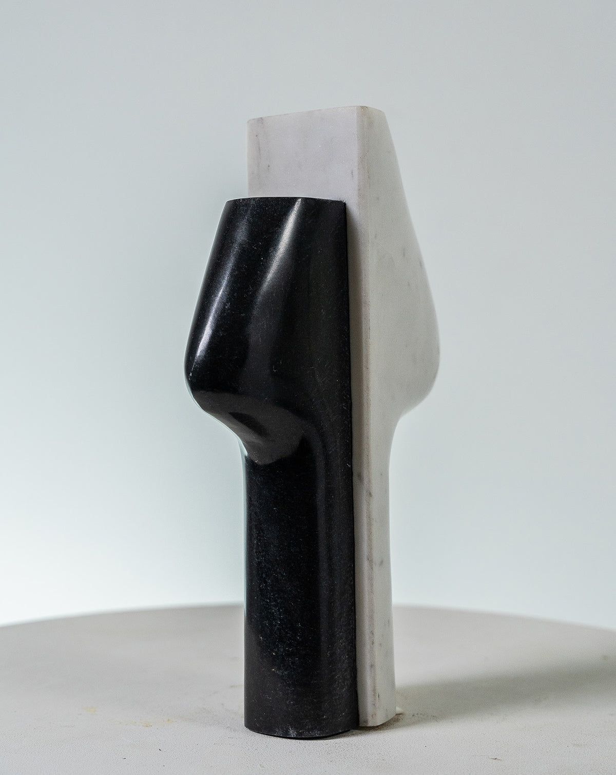 Made to order in India, blending traditional stone craft with contemporary design