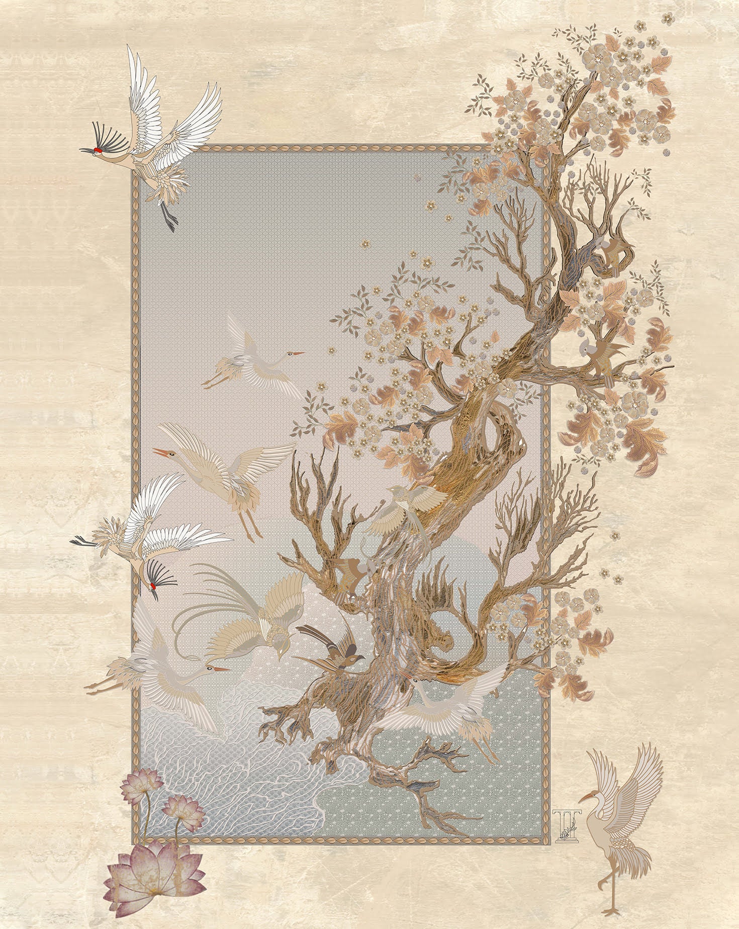 Kalptaru Hand Embroidered Tapestry