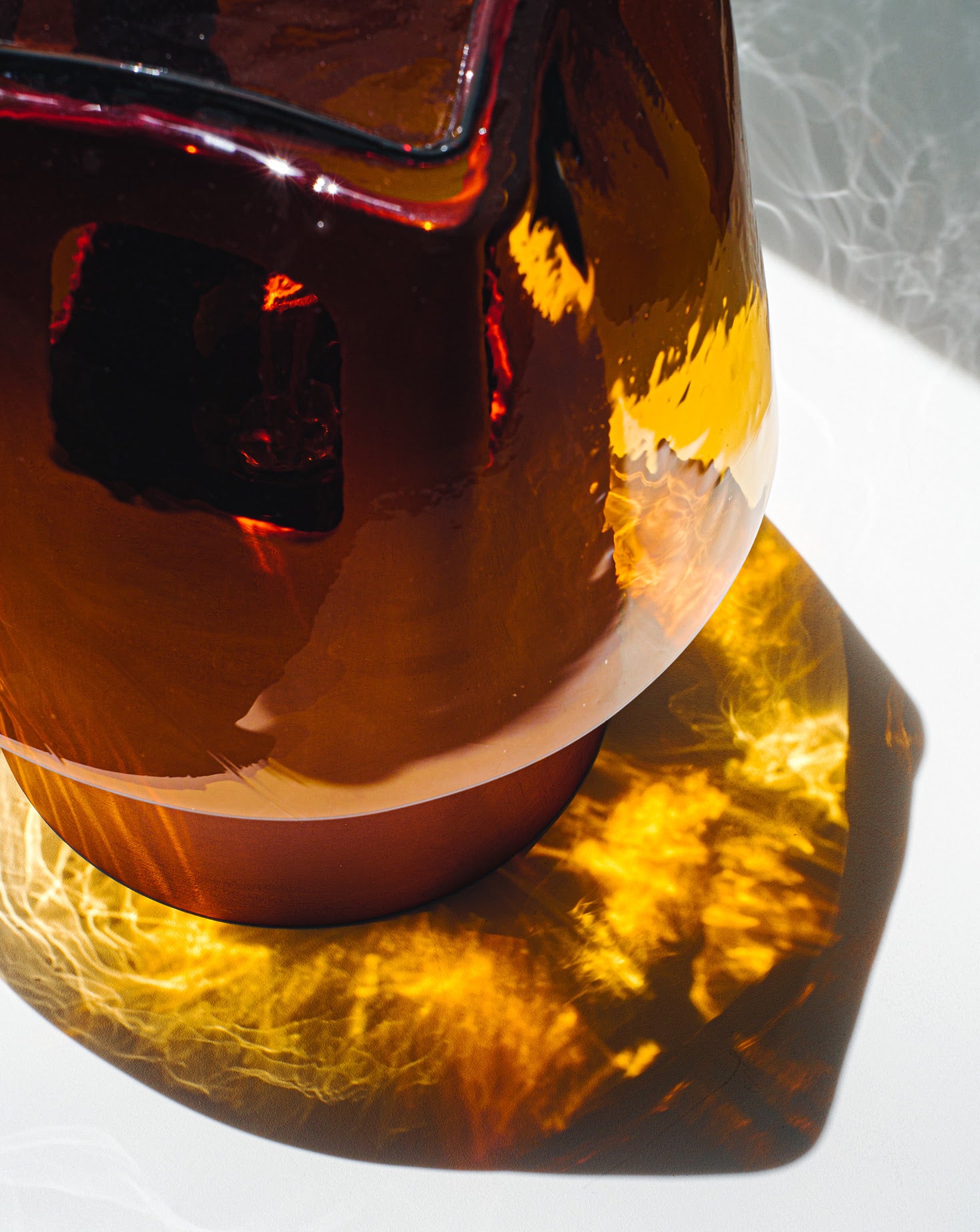Mesia Ceramics and Glass Table Lamp