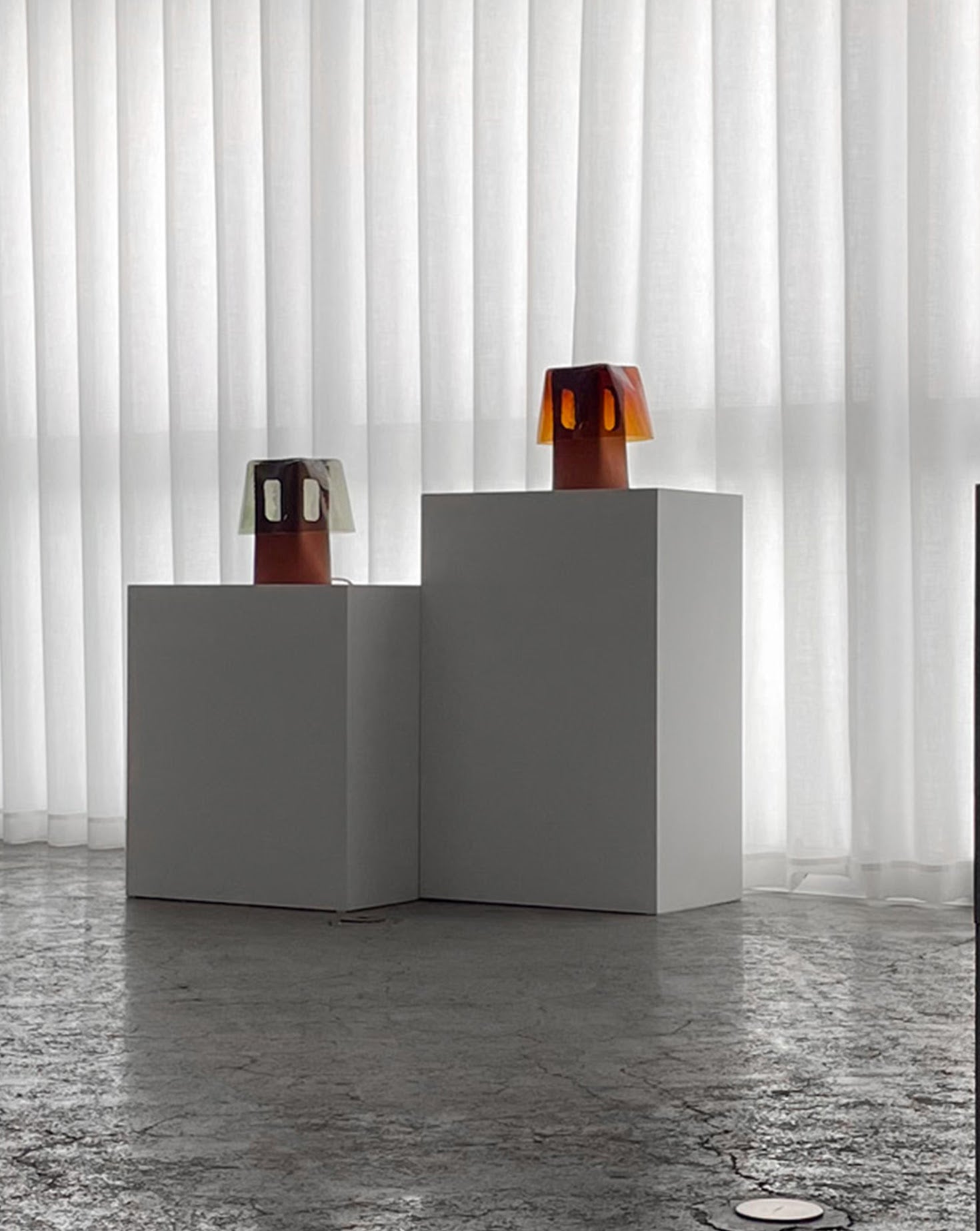 Mesia Ceramics and Glass Table Lamp