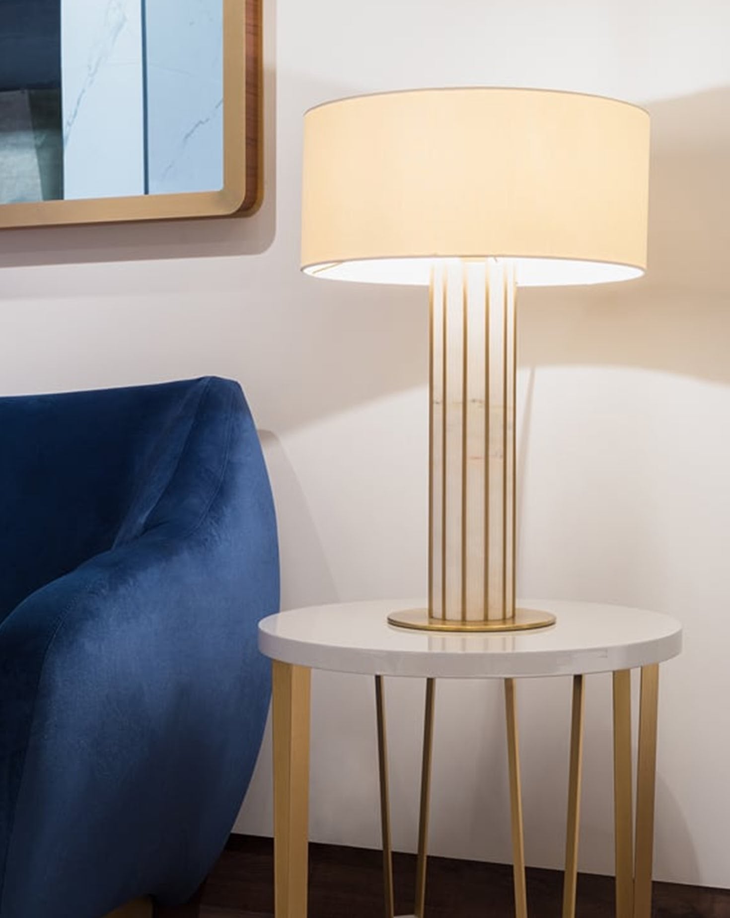 Seagram Marble Table Lamp