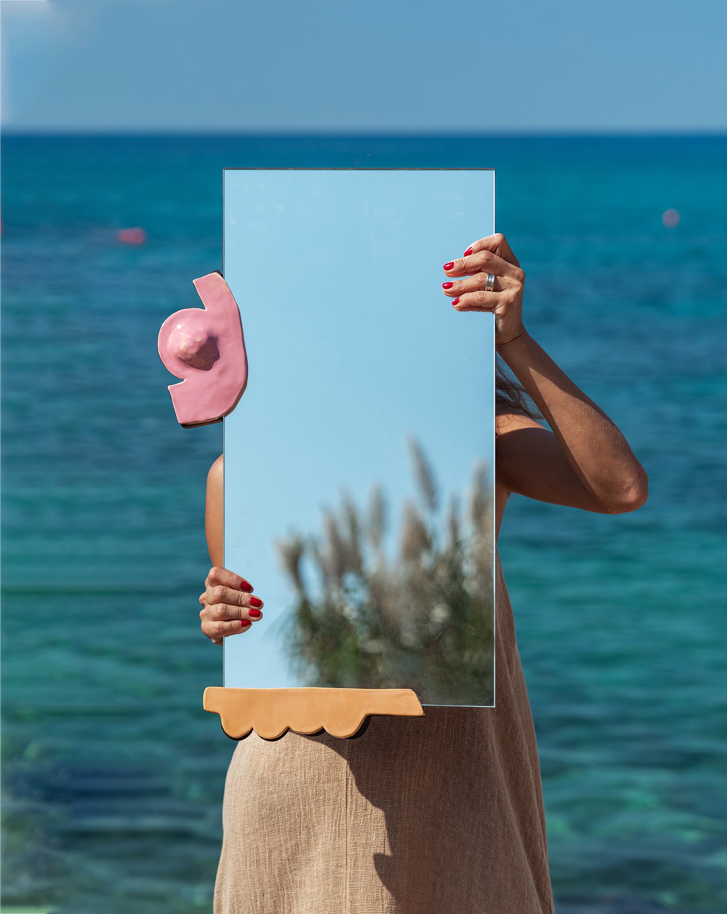 Miraat Wooden Mirror