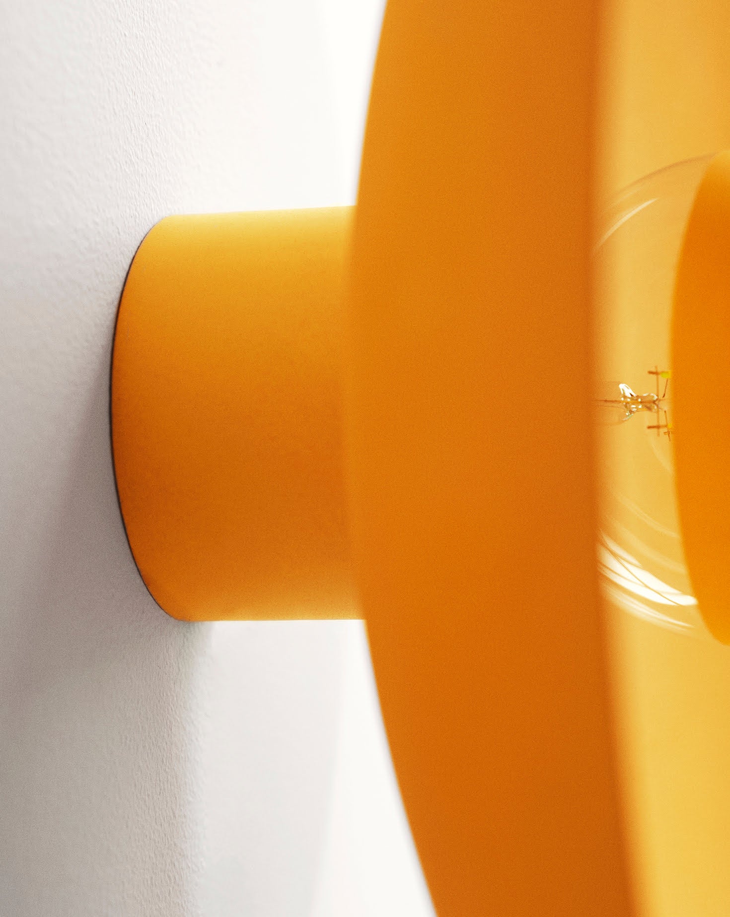 Sun Light Yellow Stone Wall Light
