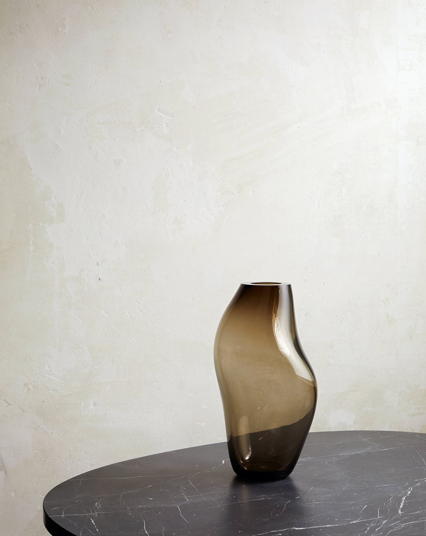 Supernova IV Silver Smoke Vase