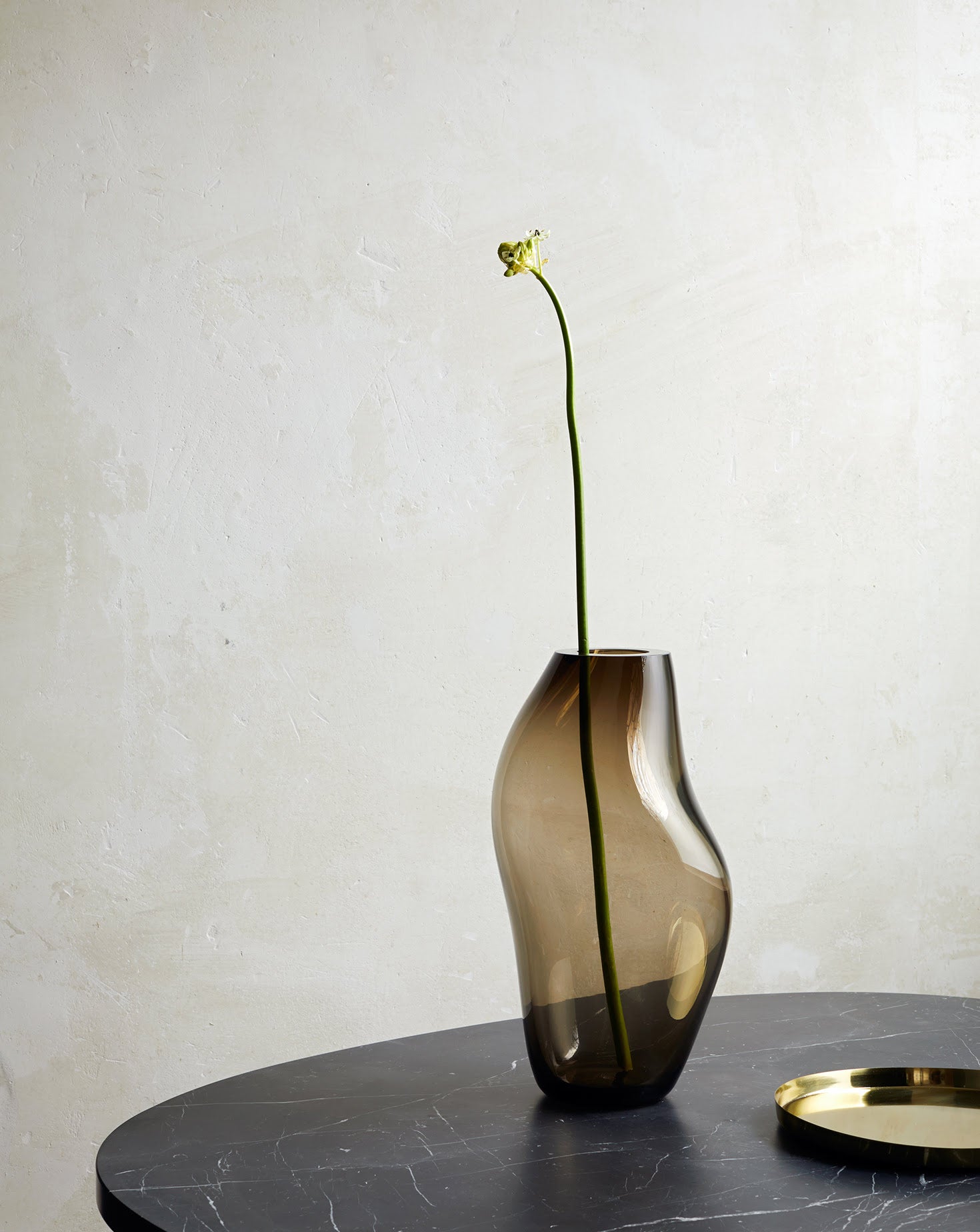 Supernova IV Silver Smoke Vase