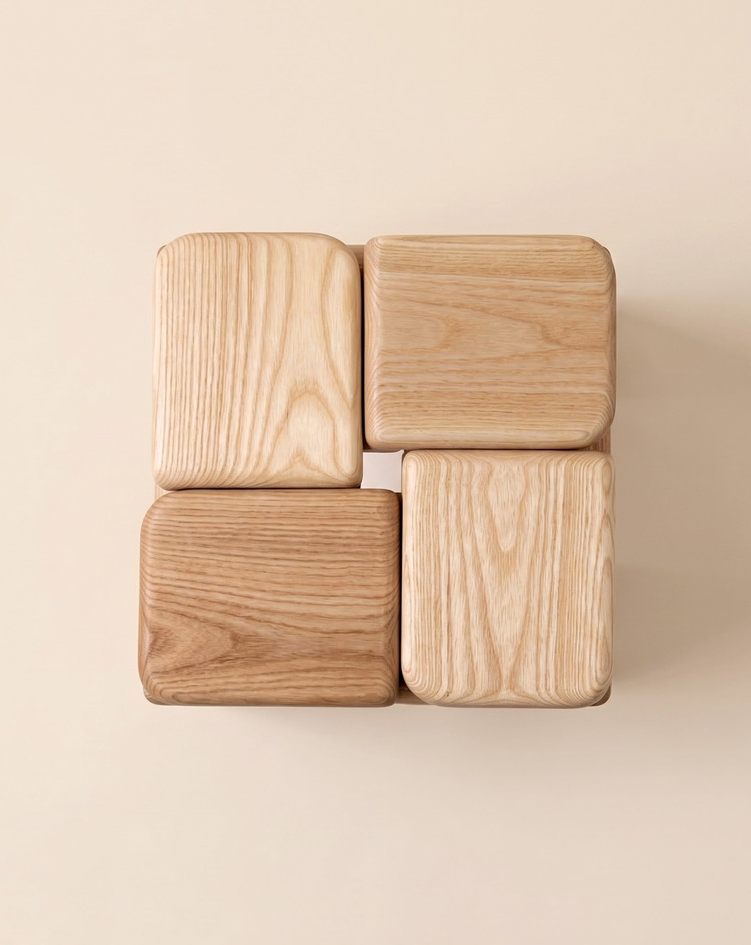 The Knot Wood Stool