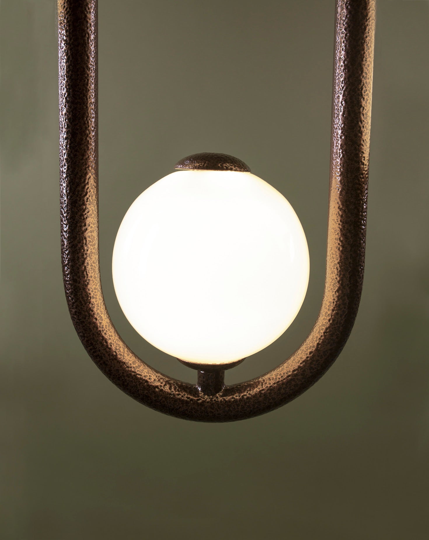 The Frequency Powder-coated Mild Steel Pendant Light