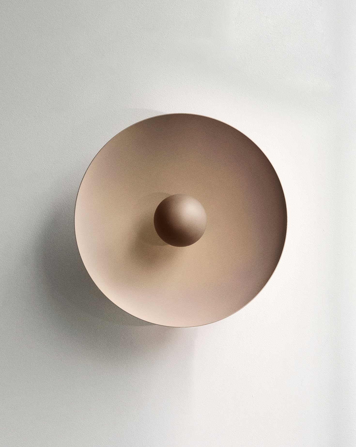 Moon Light Aluminium Wall Light