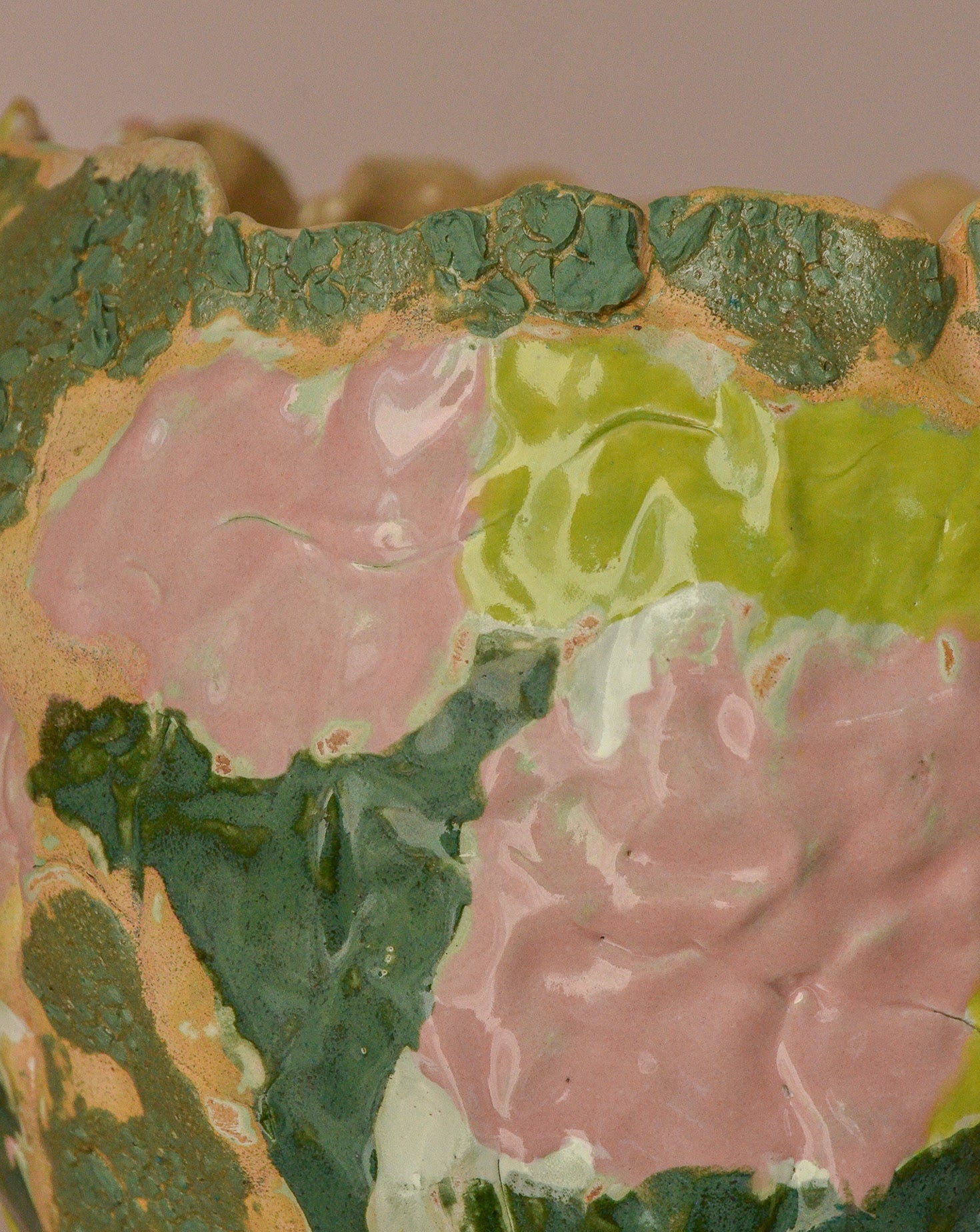 A Practiced Rebellion Glazed Stoneware Sculpture