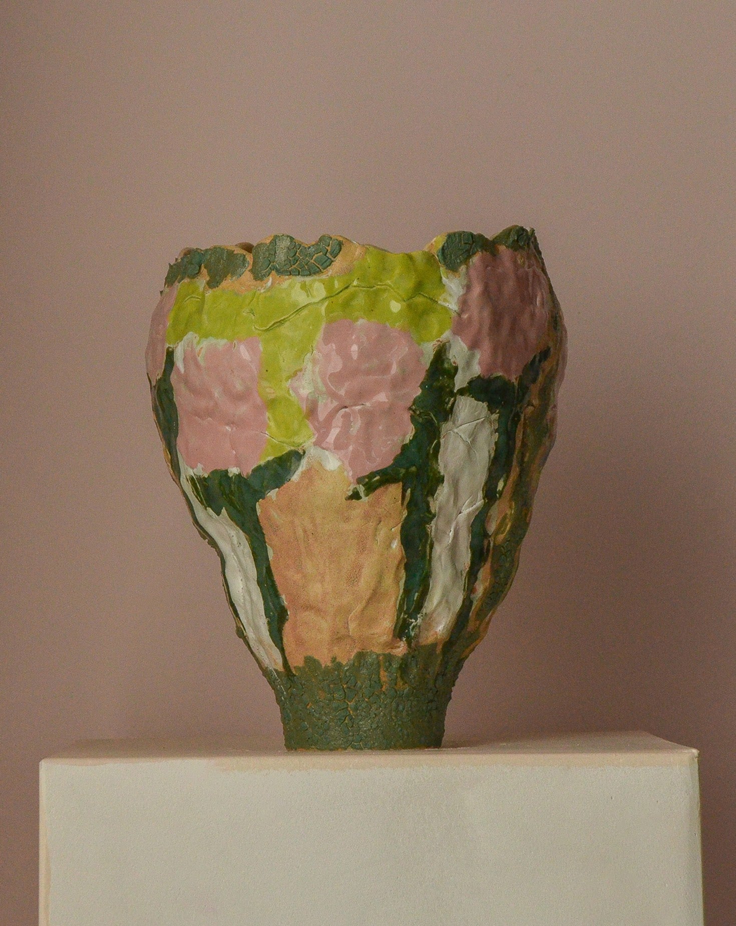 A Practiced Rebellion Glazed Stoneware Sculpture