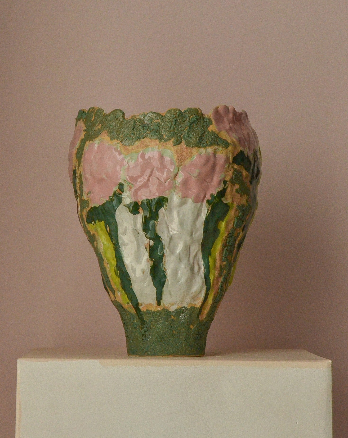A Practiced Rebellion Glazed Stoneware Sculpture