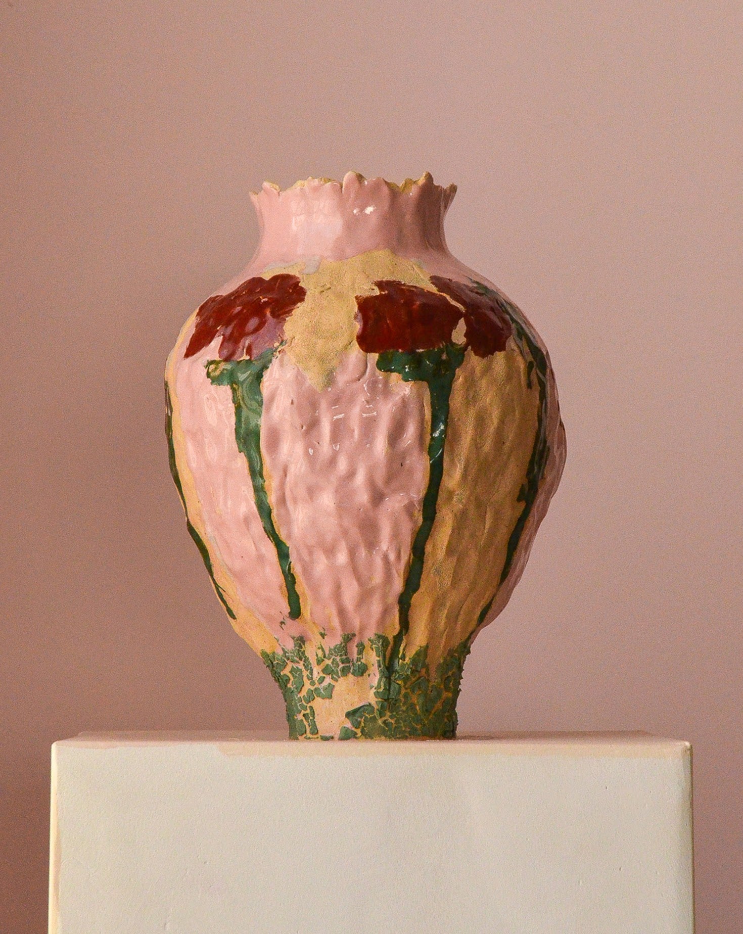 Bound by Love Glazed Stoneware Sculpture