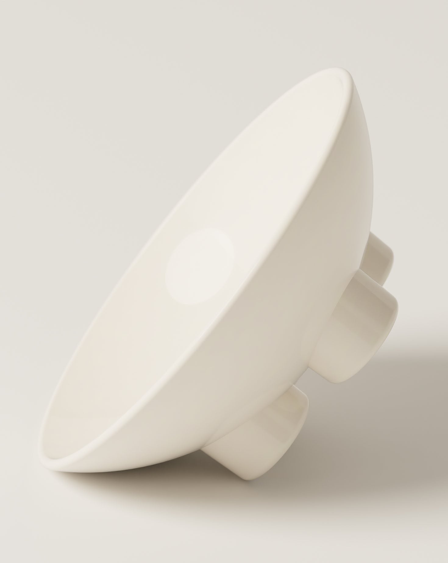 Handcrafted Glazed Ceramic Fruit Bowl