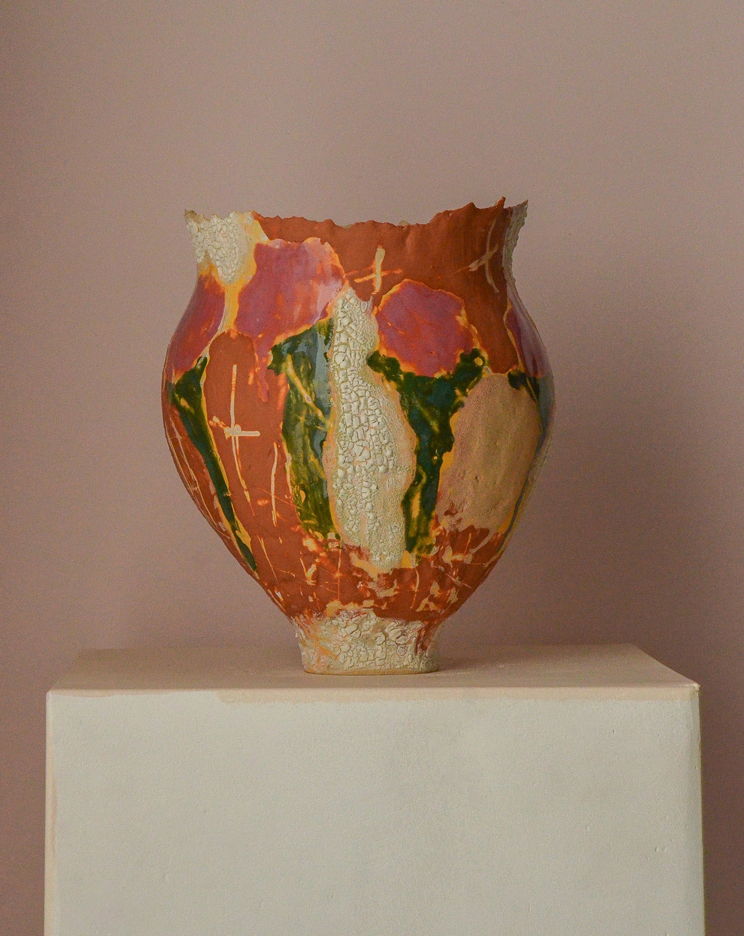 Freedom Is a Myth Glazed Stoneware Sculpture