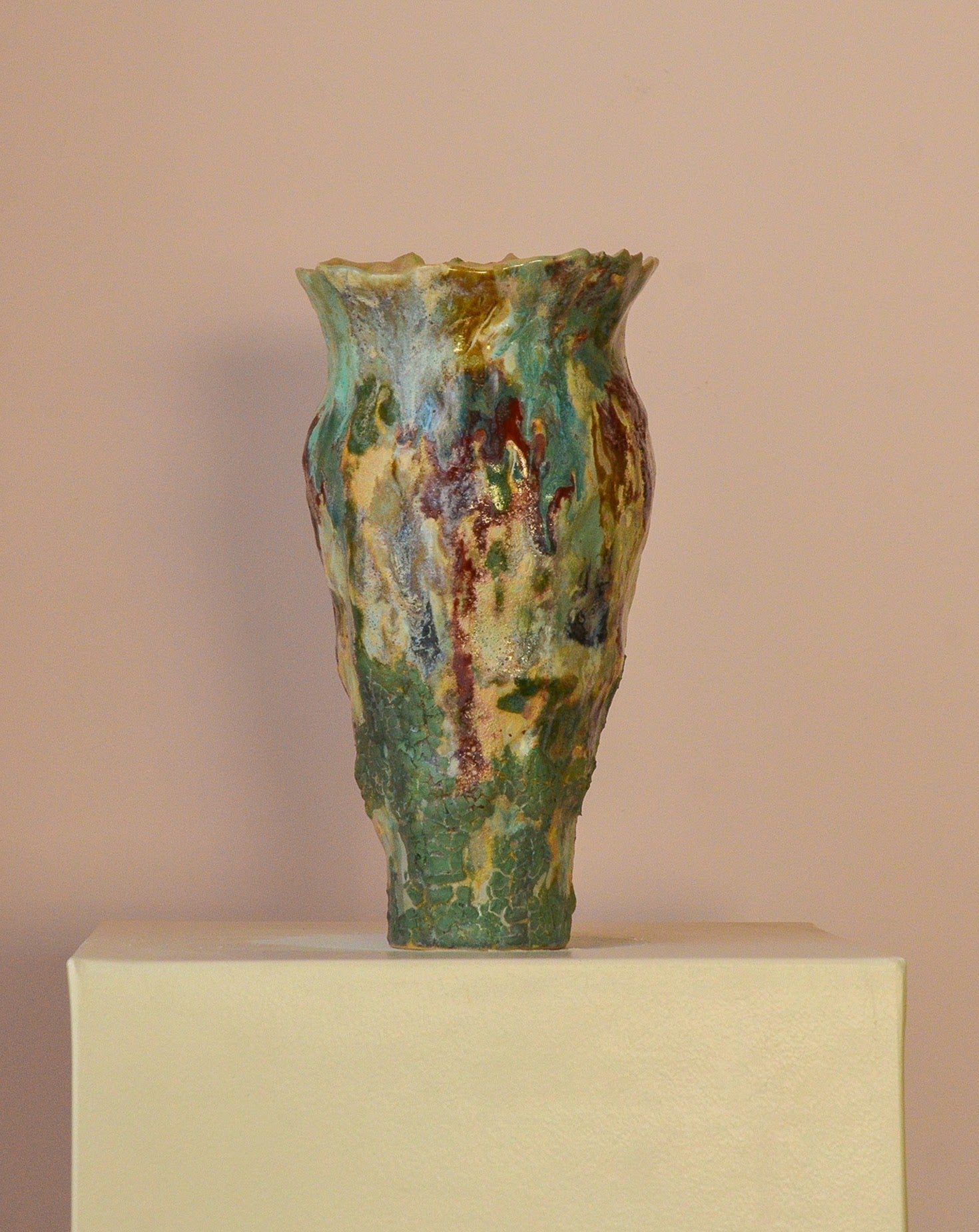 I Feel Your Pain Glazed Stoneware Sculpture