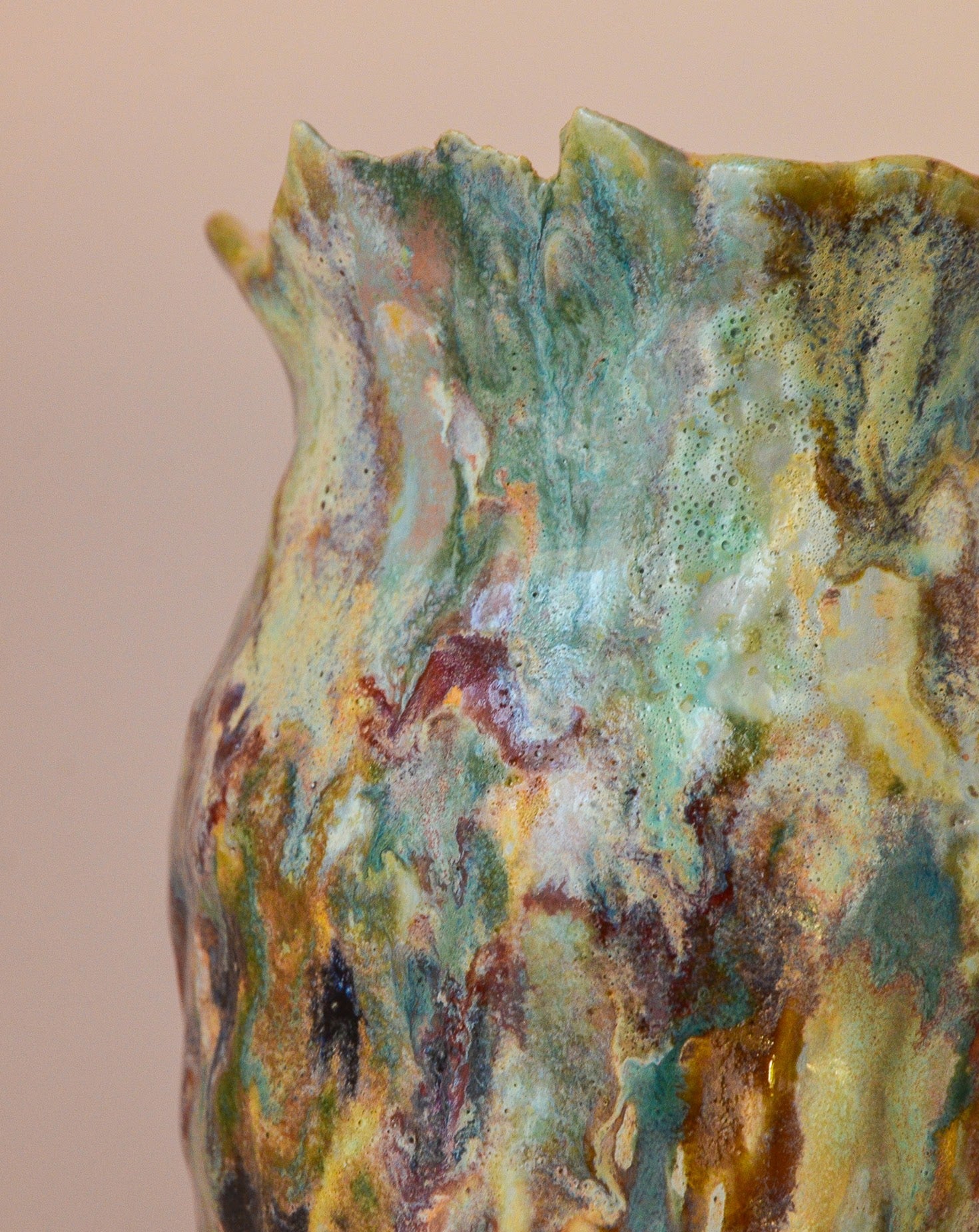 I Feel Your Pain Glazed Stoneware Sculpture