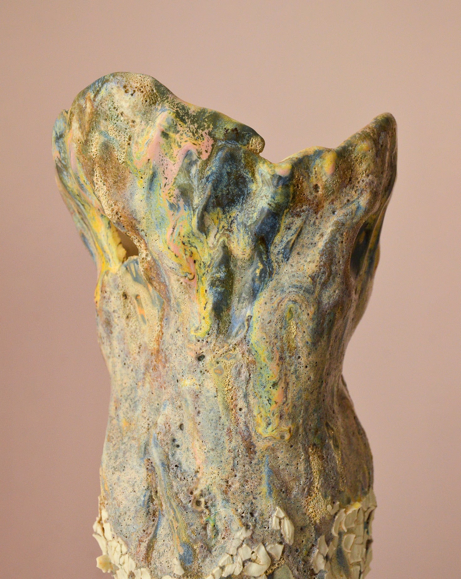 Into the Mystic Glazed Stoneware Sculpture