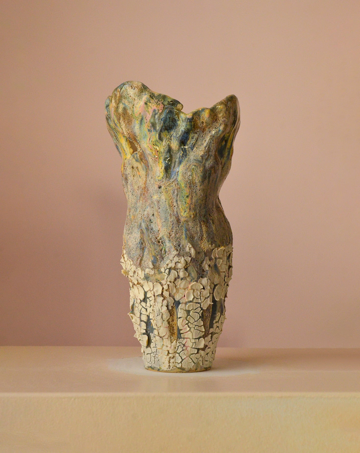 Into the Mystic Glazed Stoneware Sculpture