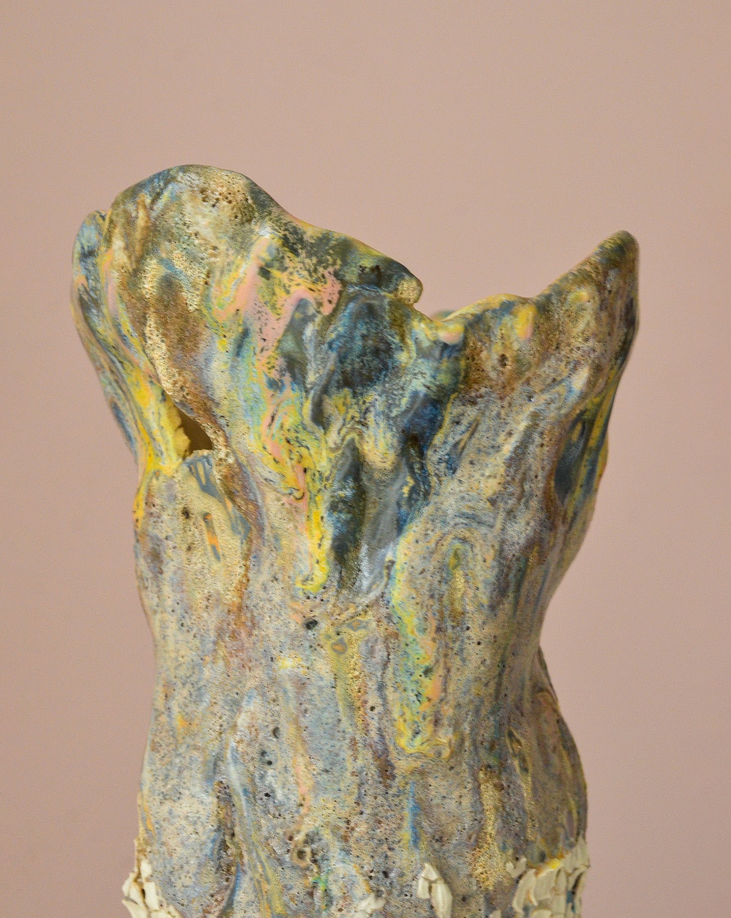 Into the Mystic Glazed Stoneware Sculpture
