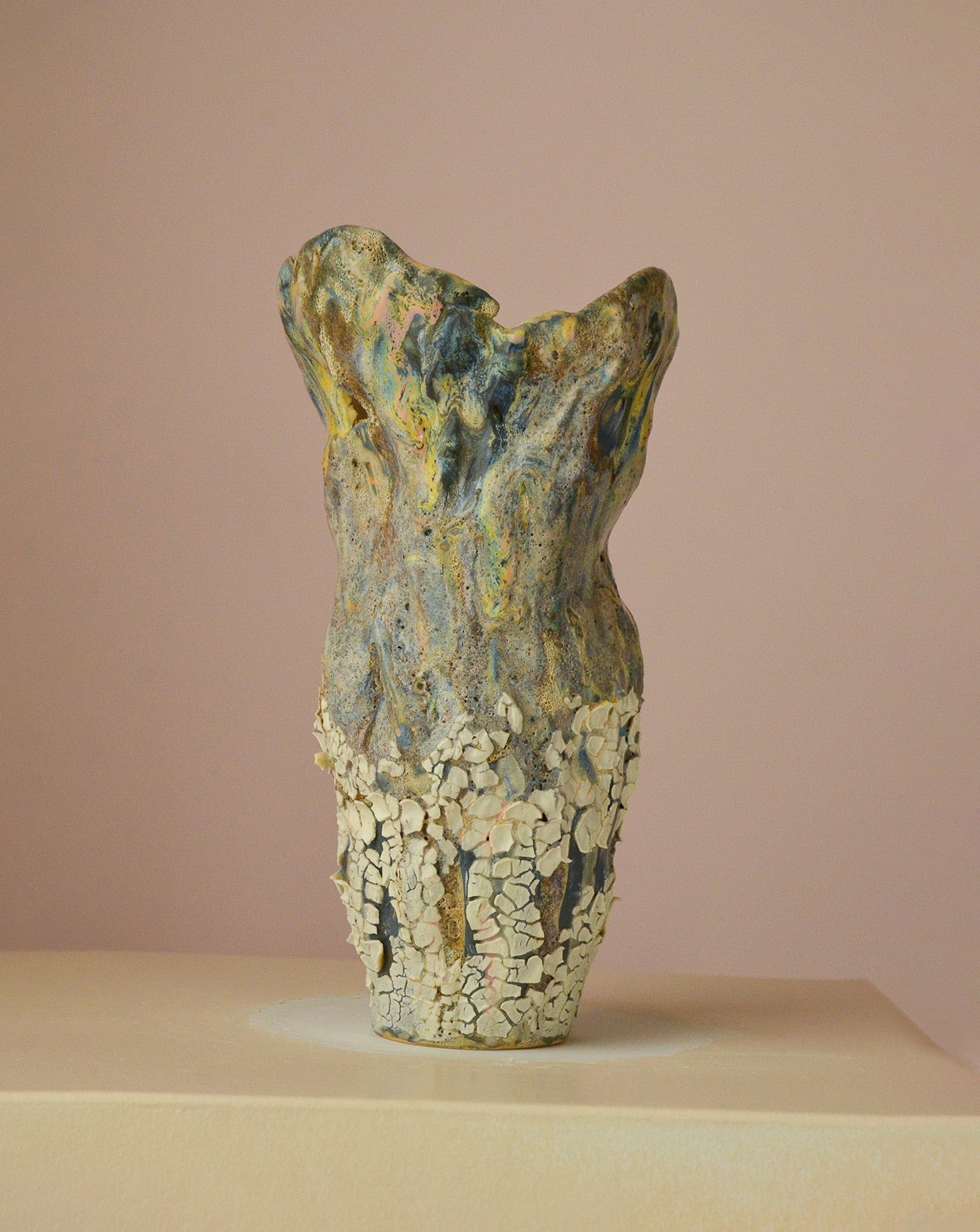 Into the Mystic Glazed Stoneware Sculpture