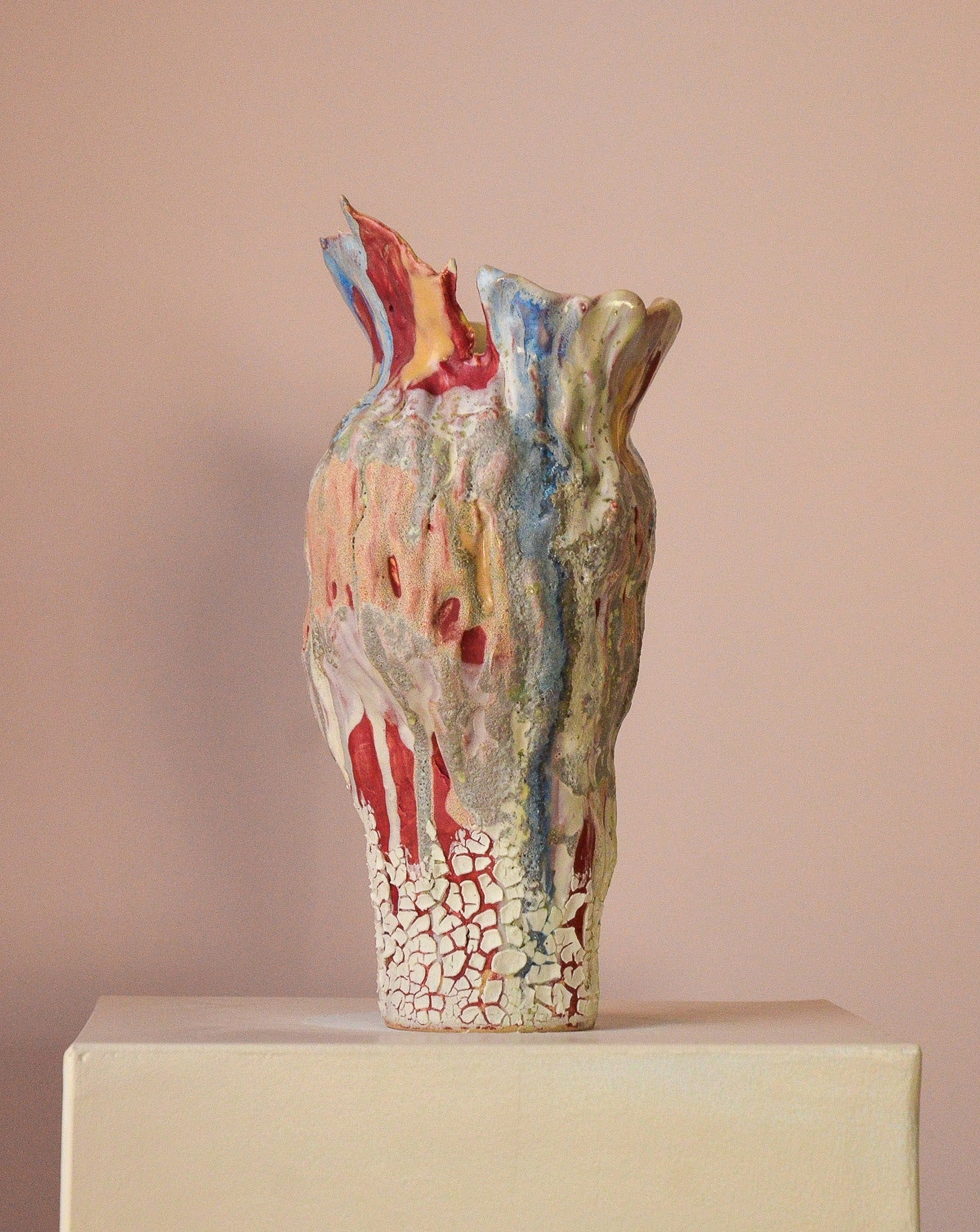Straight to the Point Glazed Sculpture