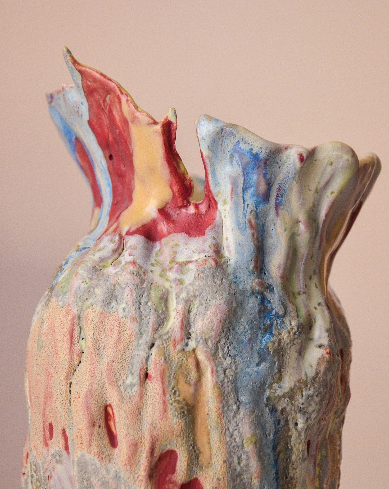 Straight to the Point Glazed Sculpture