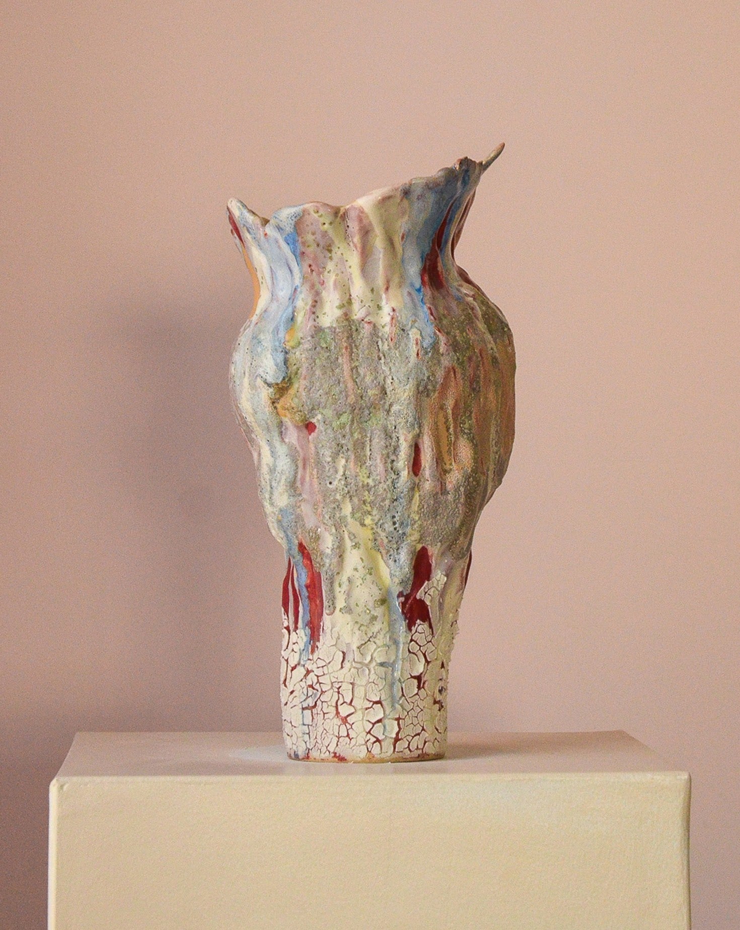 Straight to the Point Glazed Sculpture