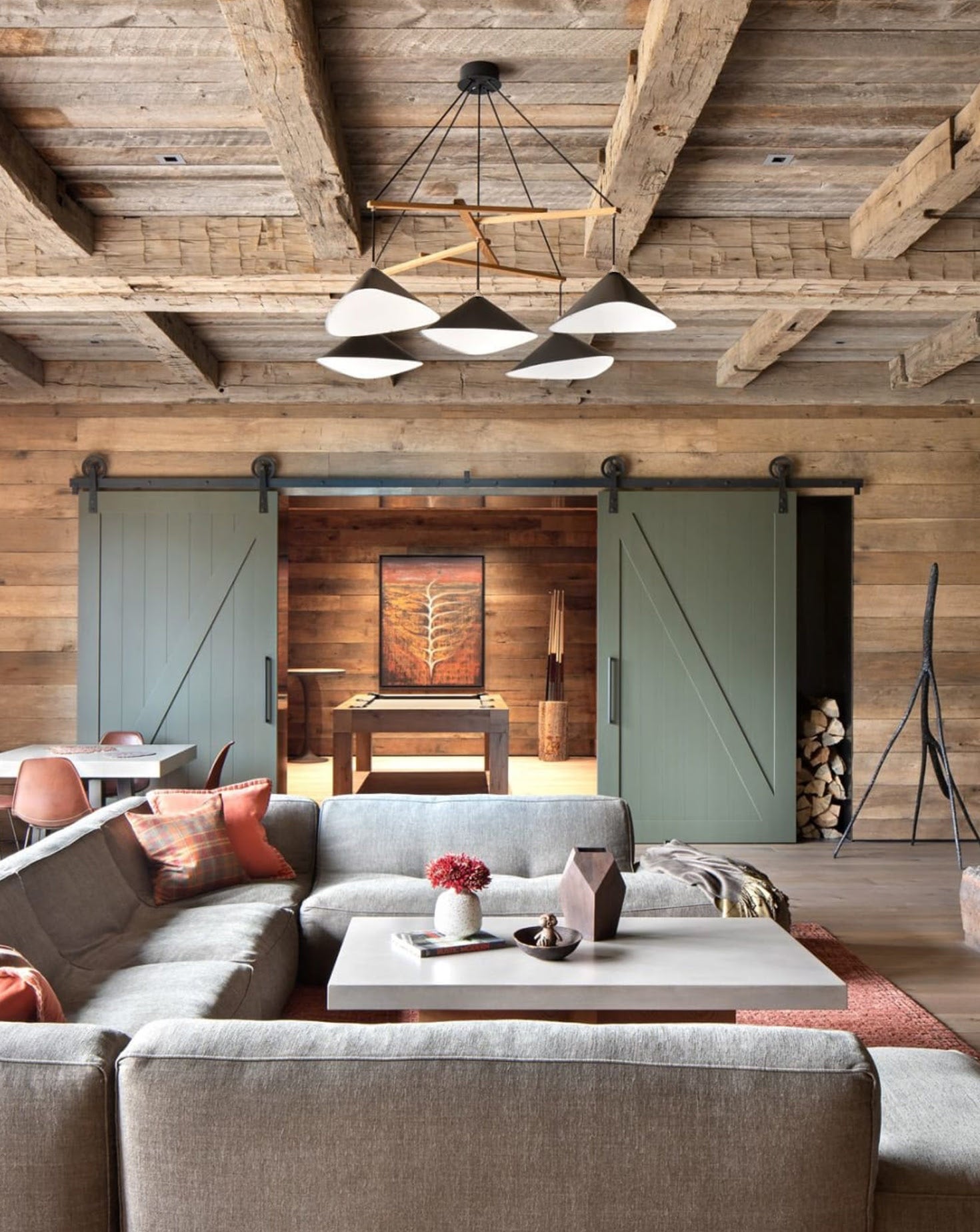 Emily Group of Five Chandelier