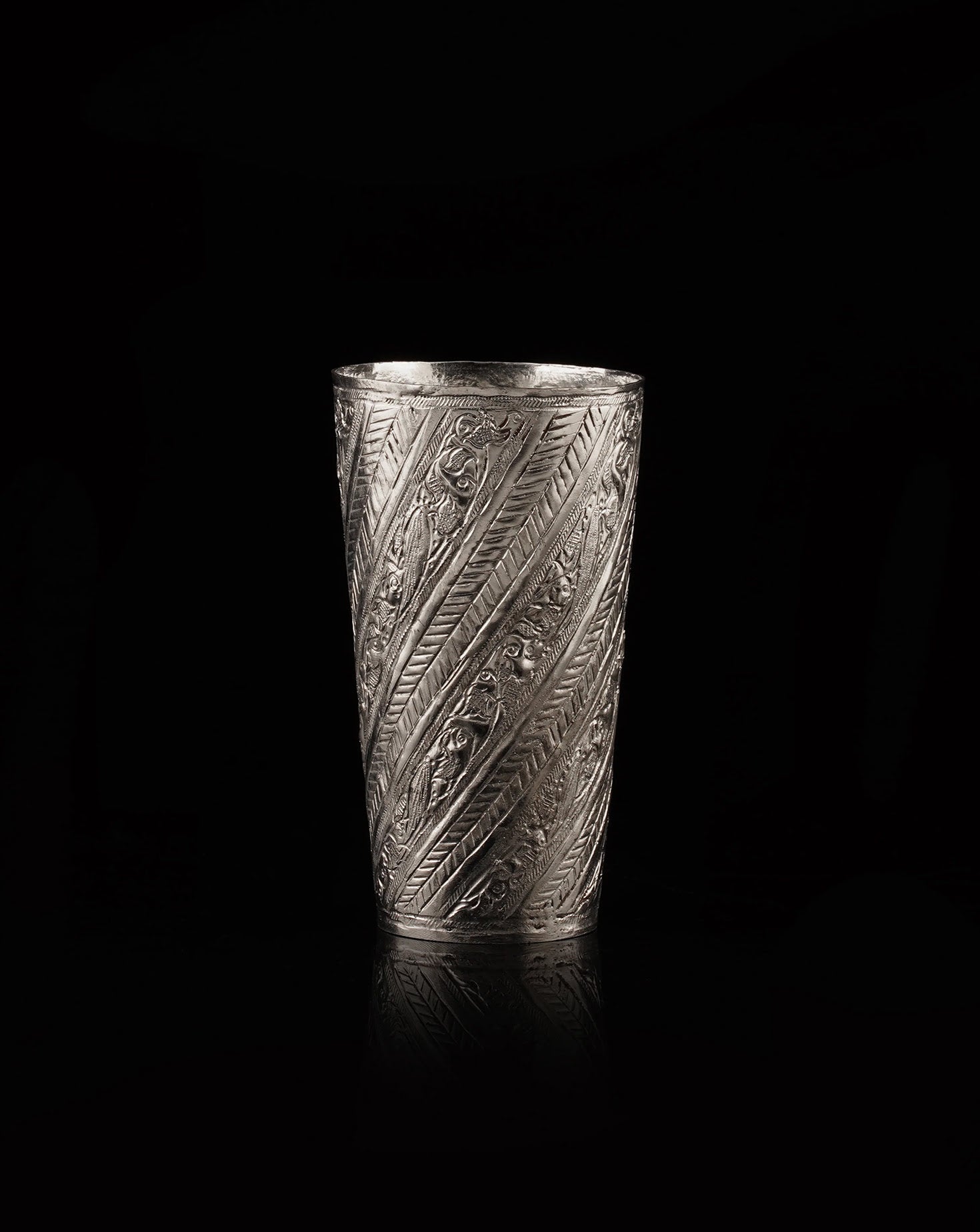 Nafees Lassi Glass Chaandi Sets of 3