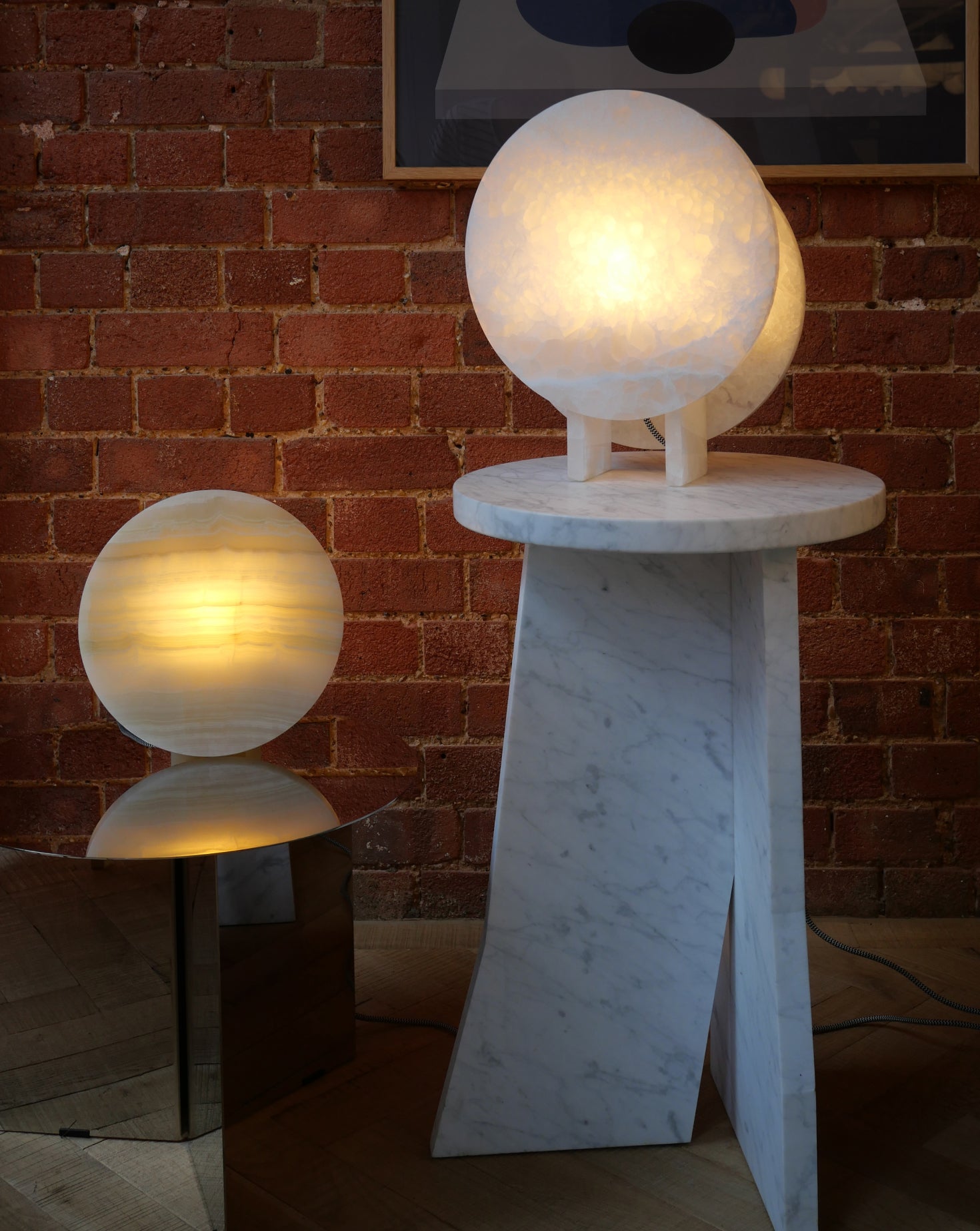 Lunar Marble Table Lamp