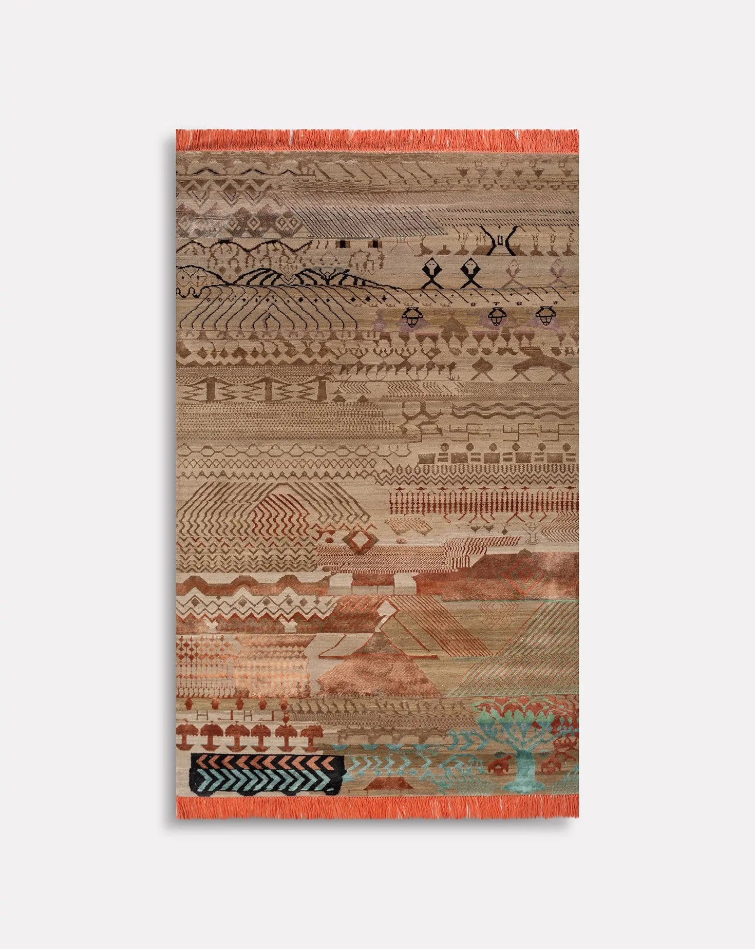 Manchaha Beige and Honey Rug Jaipur Rugs