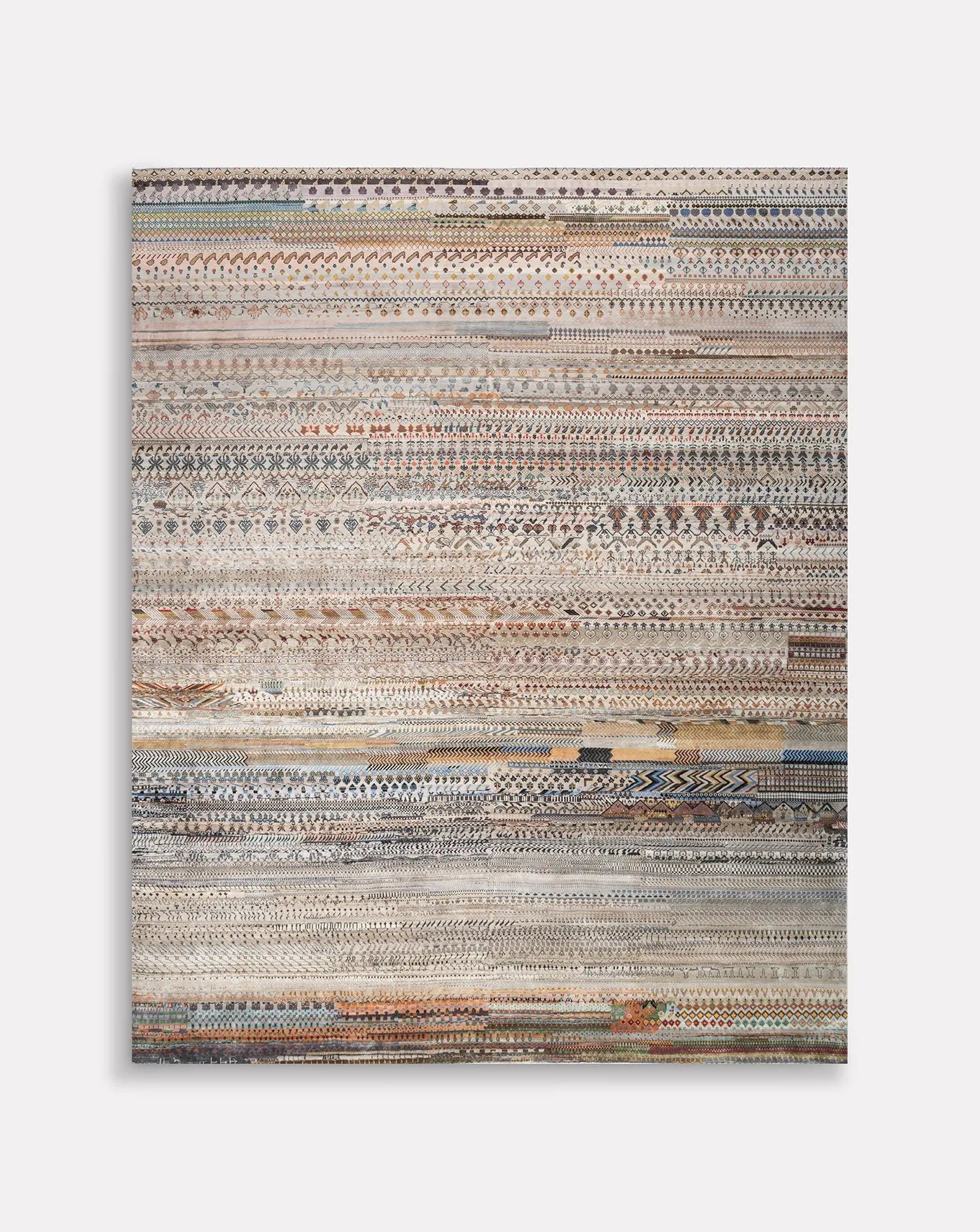 Manchaha Flax and Ebony Rug Jaipur Rugs