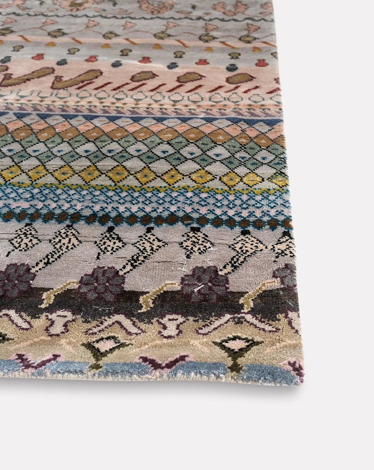 Manchaha Flax and Ebony Rug Jaipur Rugs