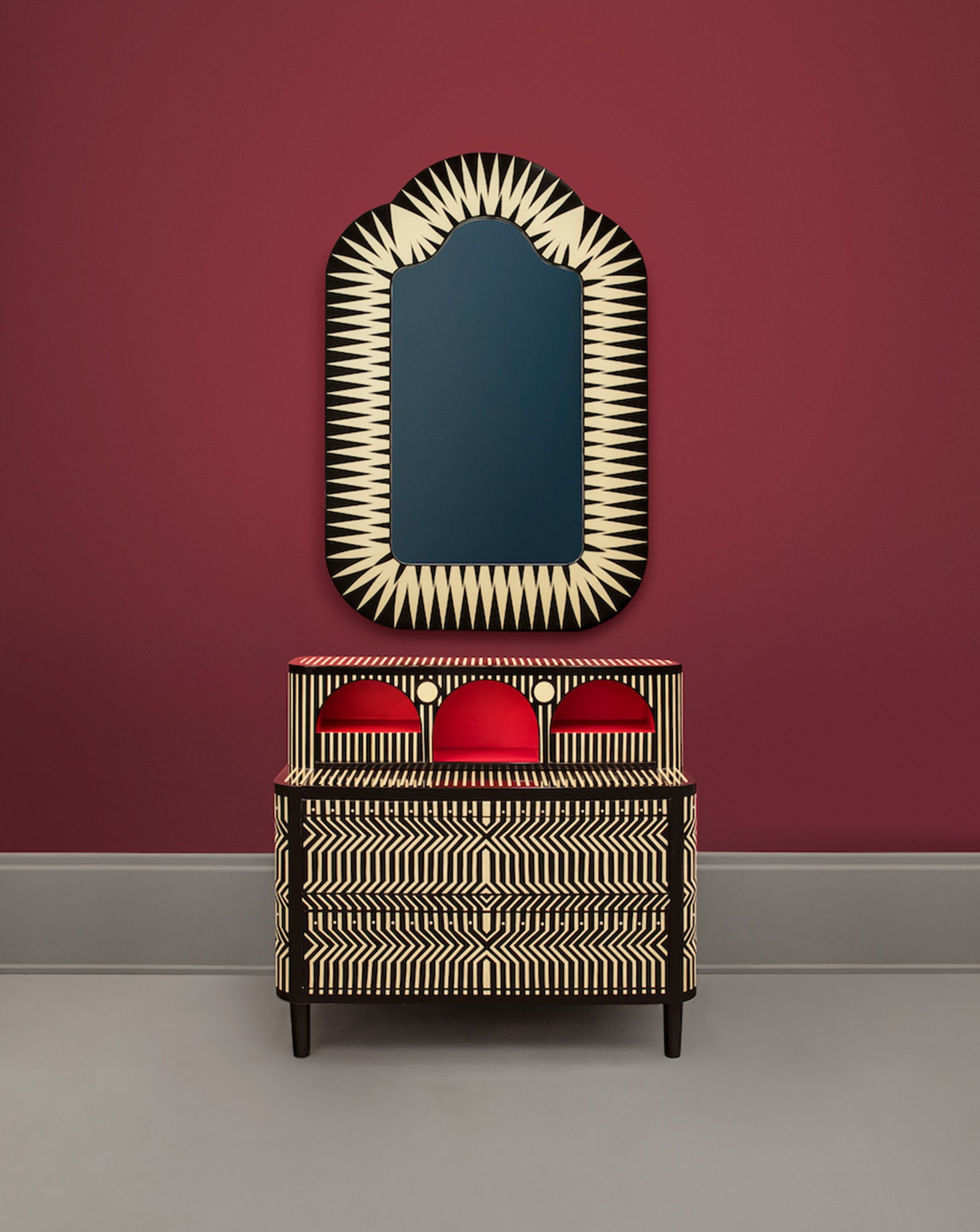 Matteo Cibic The Big Parade Tall Mirror