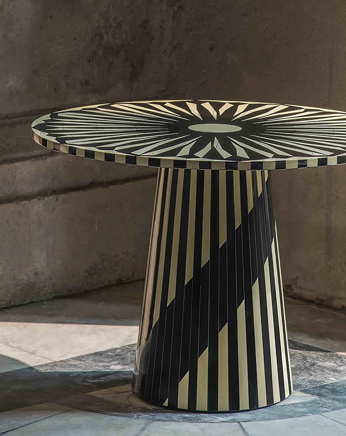Matteo Cibic The Circus Side Table Scarlet Splendour