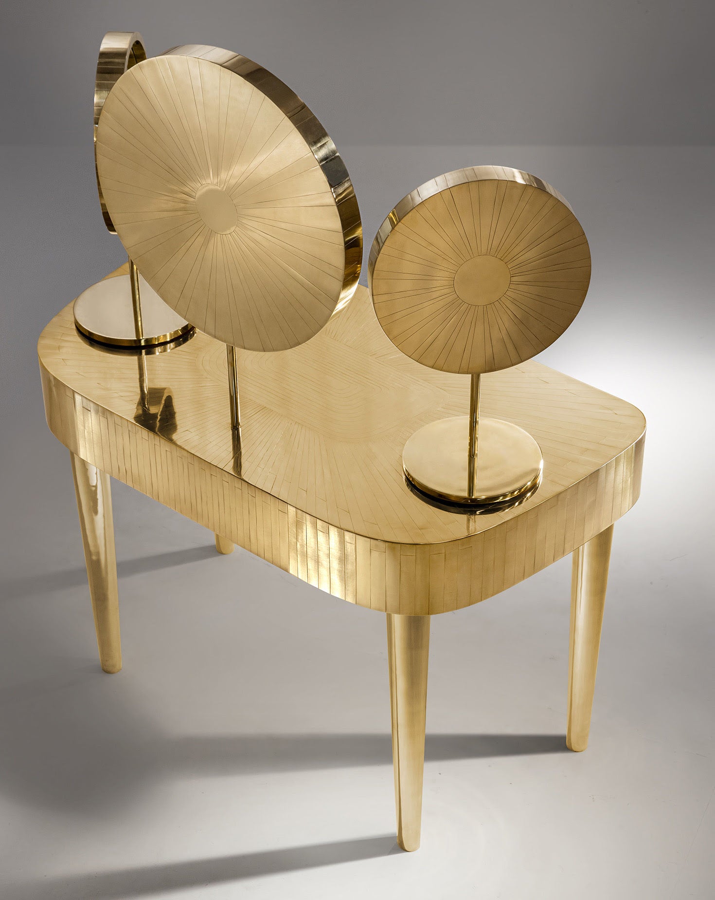 Matteo Cibic Woman in Paris Oro Dressing Table
