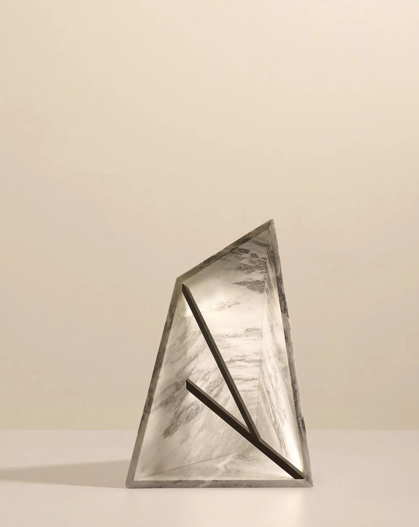 Megalith White Floor Lamp Mariza Galani